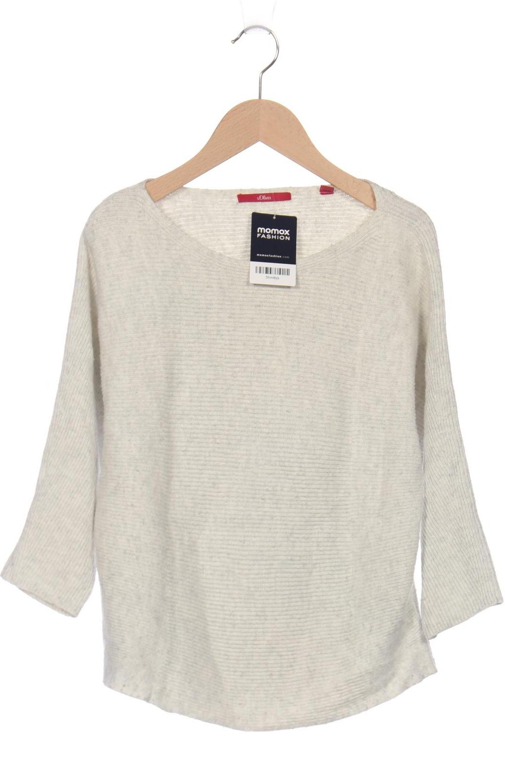 

s.Oliver Damen Pullover, cremeweiß, Gr. 34