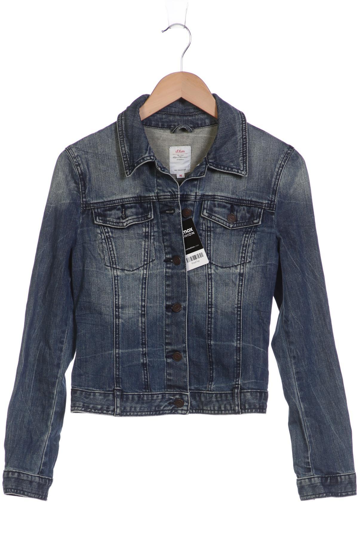 

s.Oliver Damen Jacke, blau