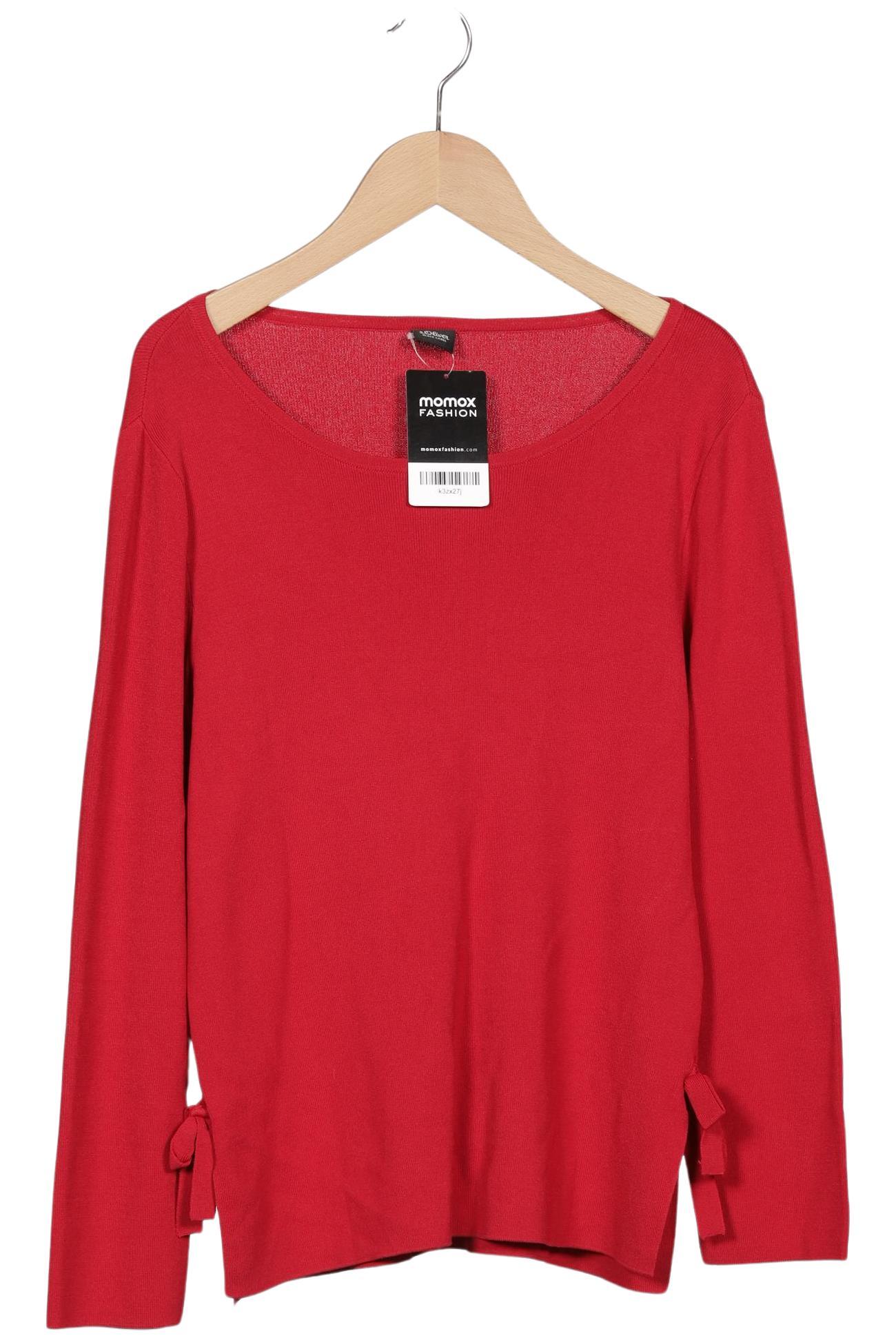 

s.Oliver Damen Pullover, rot, Gr. 36