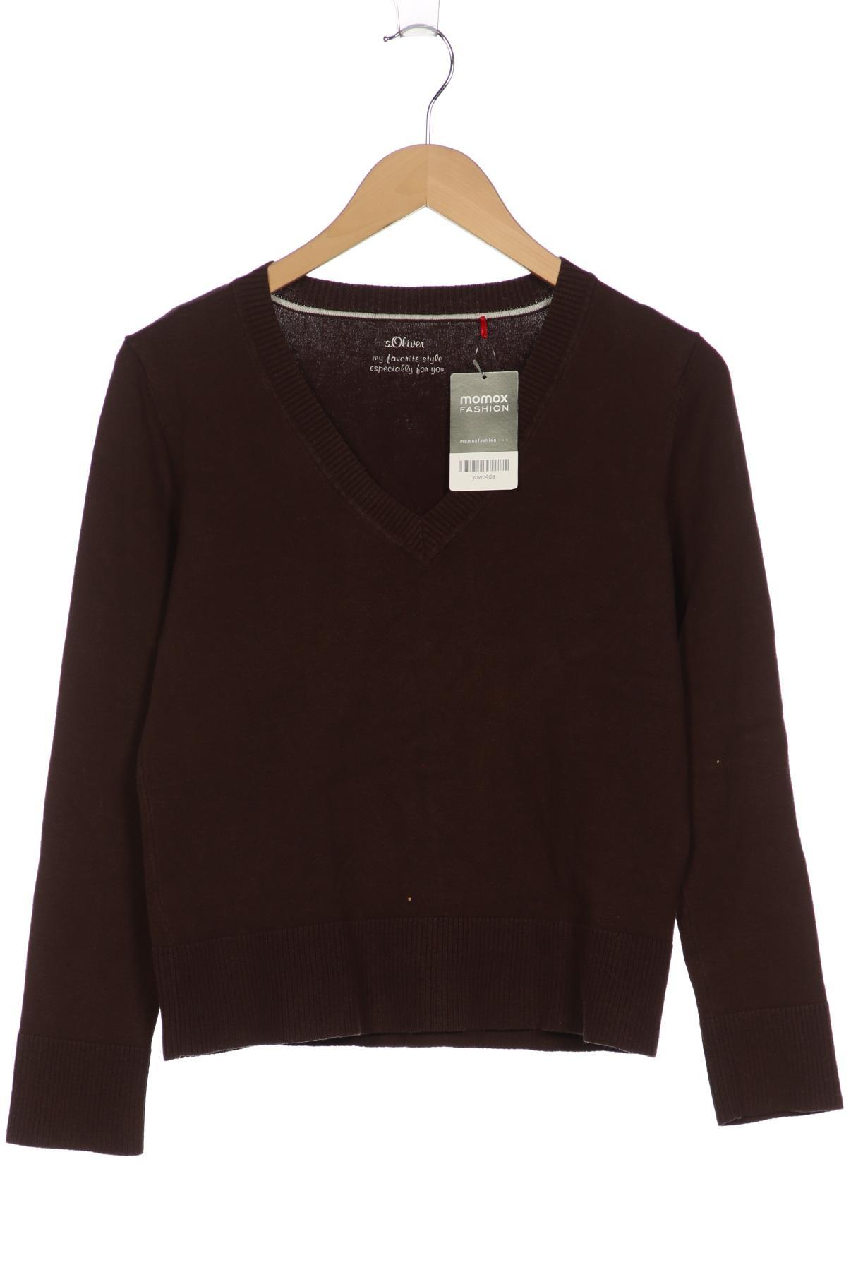 

s.Oliver Damen Pullover, braun, Gr. 42