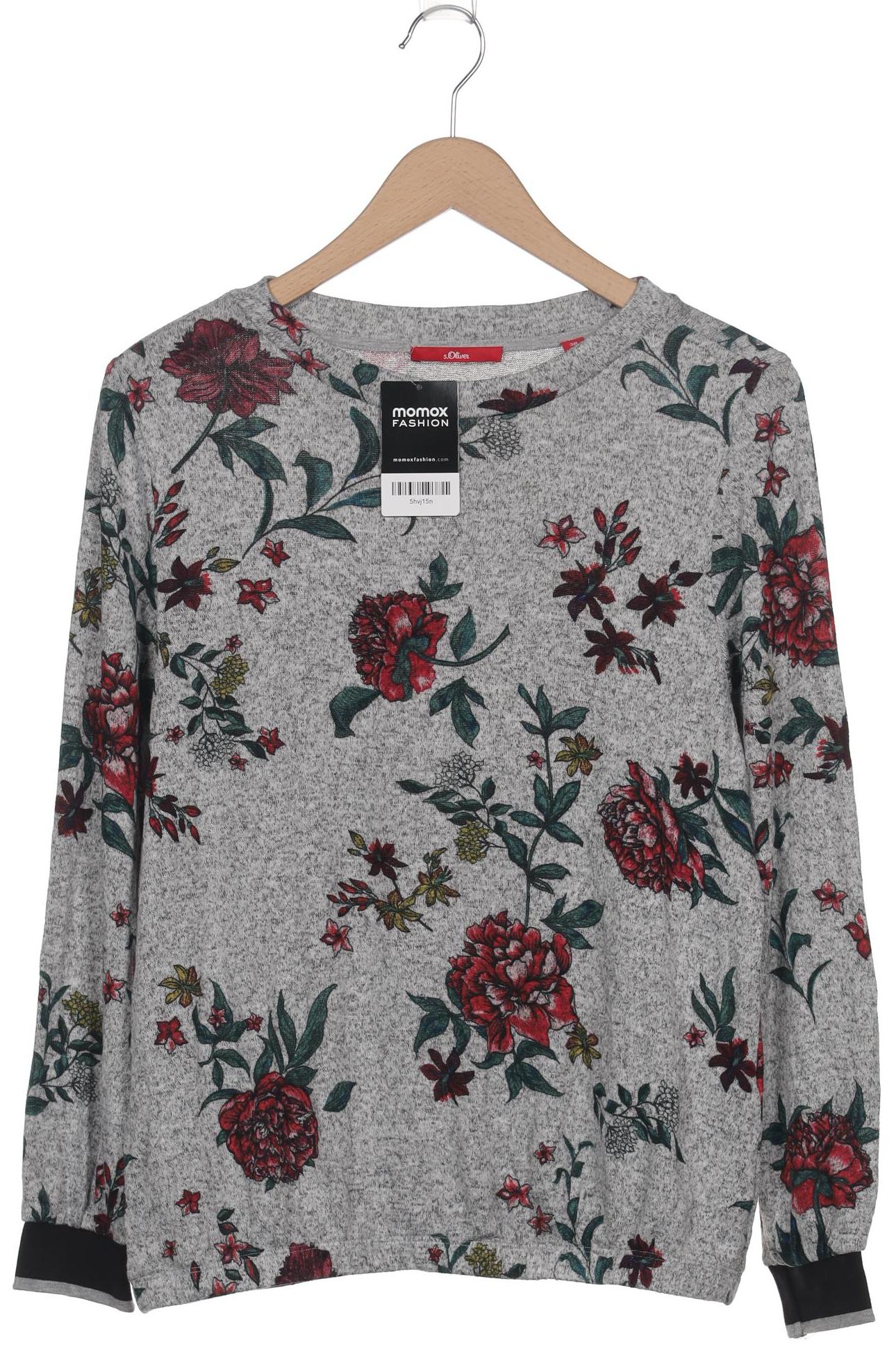 

s.Oliver Damen Pullover, grau, Gr. 38