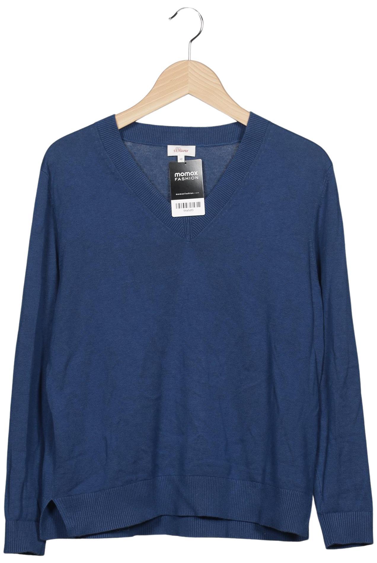 

s.Oliver Damen Pullover, marineblau, Gr. 40