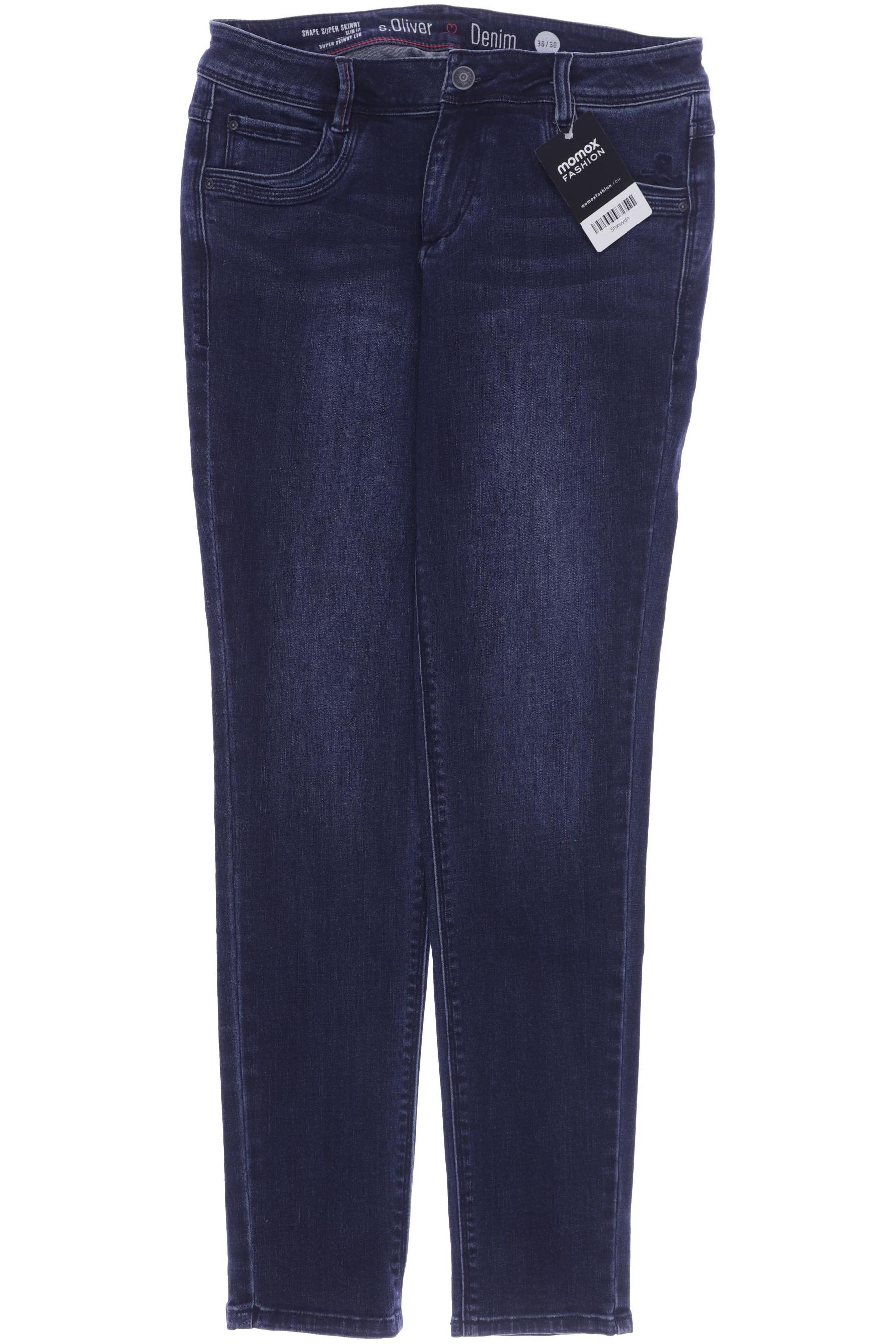 

s.Oliver Damen Jeans, marineblau