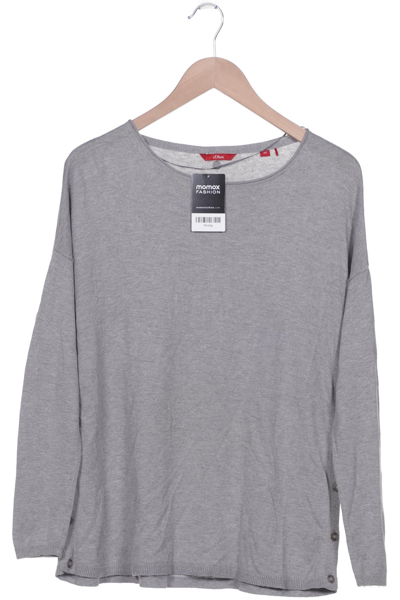 

s.Oliver Damen Pullover, grau, Gr. 36