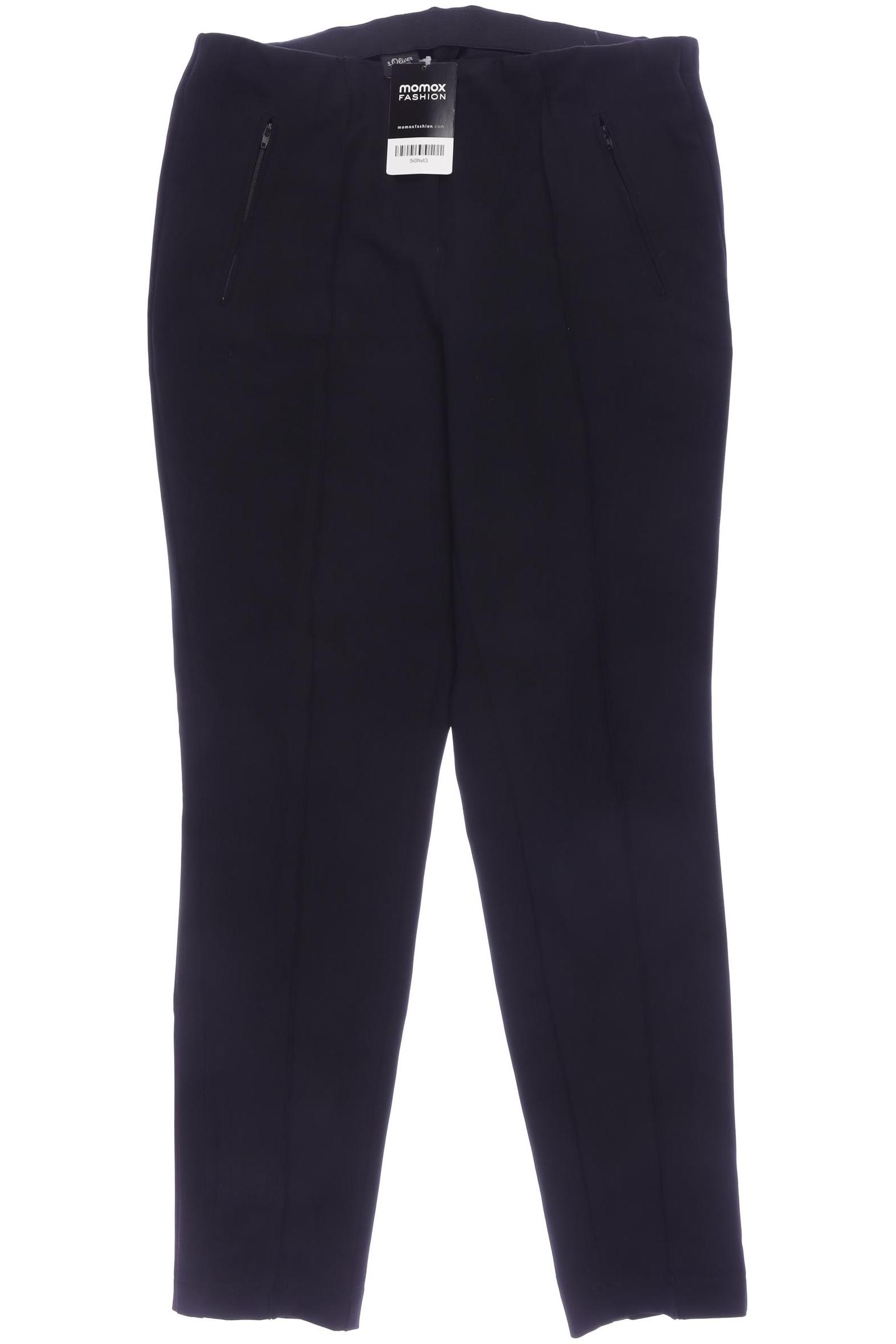 

s.Oliver Damen Stoffhose, schwarz, Gr. 40
