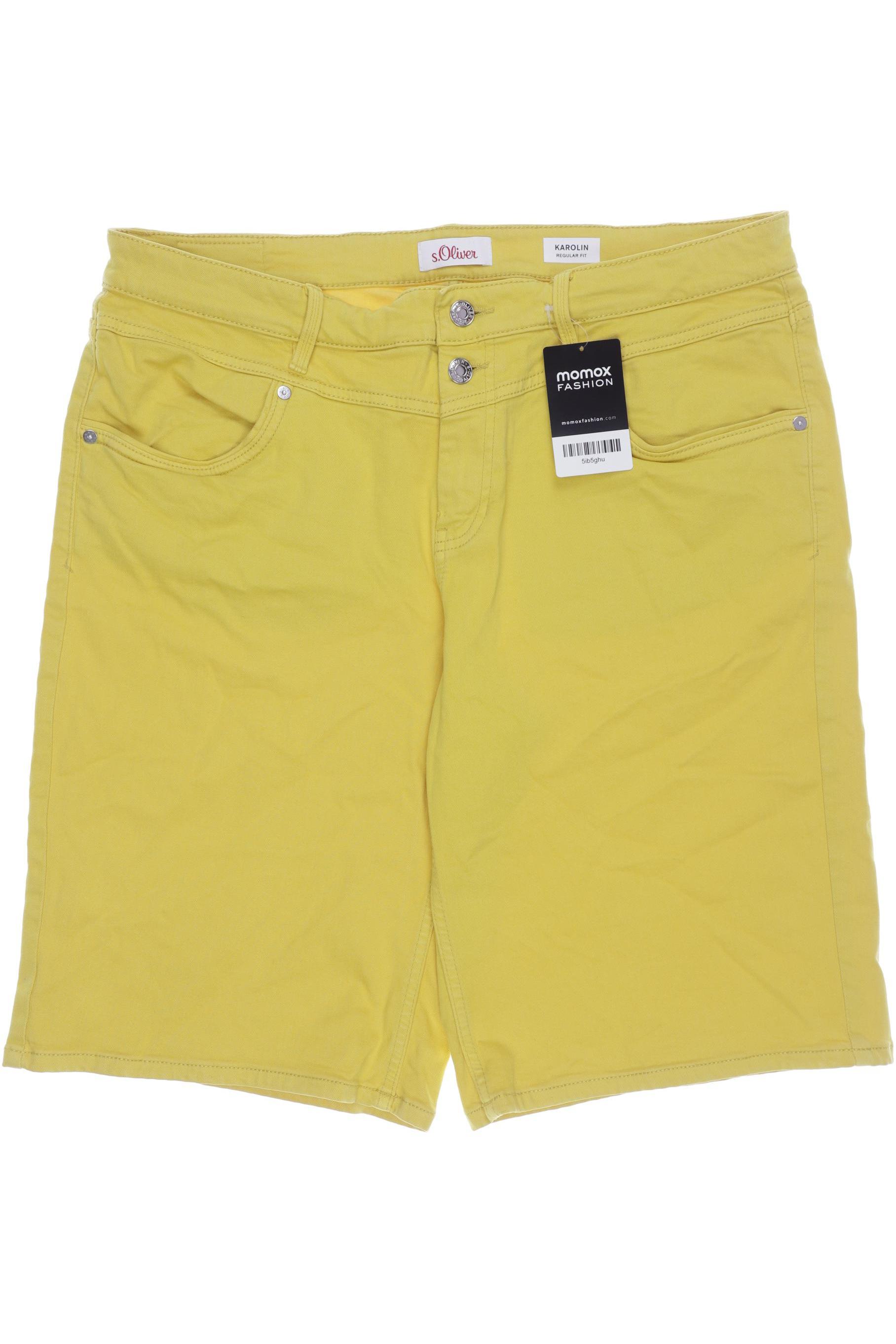 

s.Oliver Damen Shorts, gelb, Gr. 42