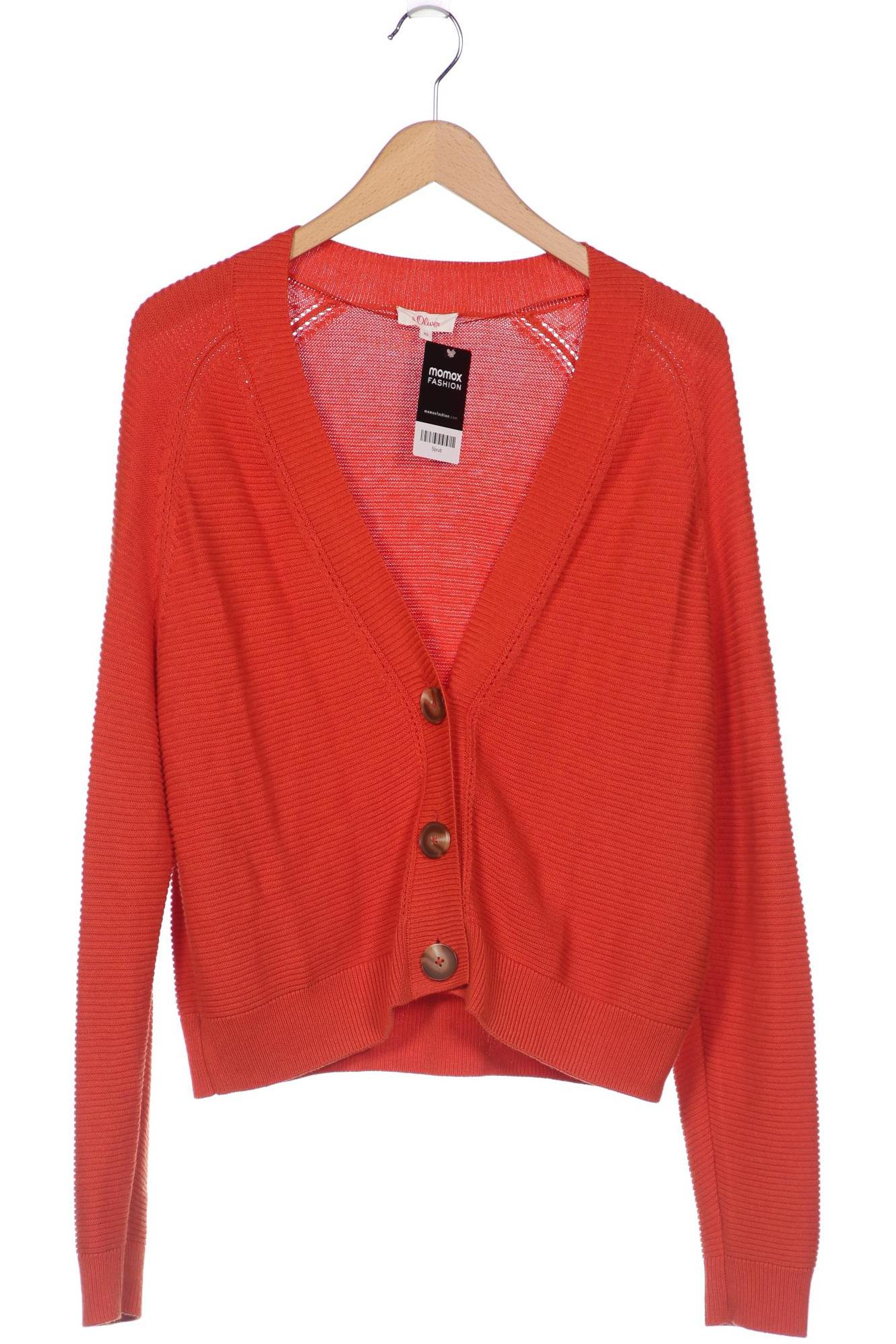 

s.Oliver Damen Strickjacke, orange