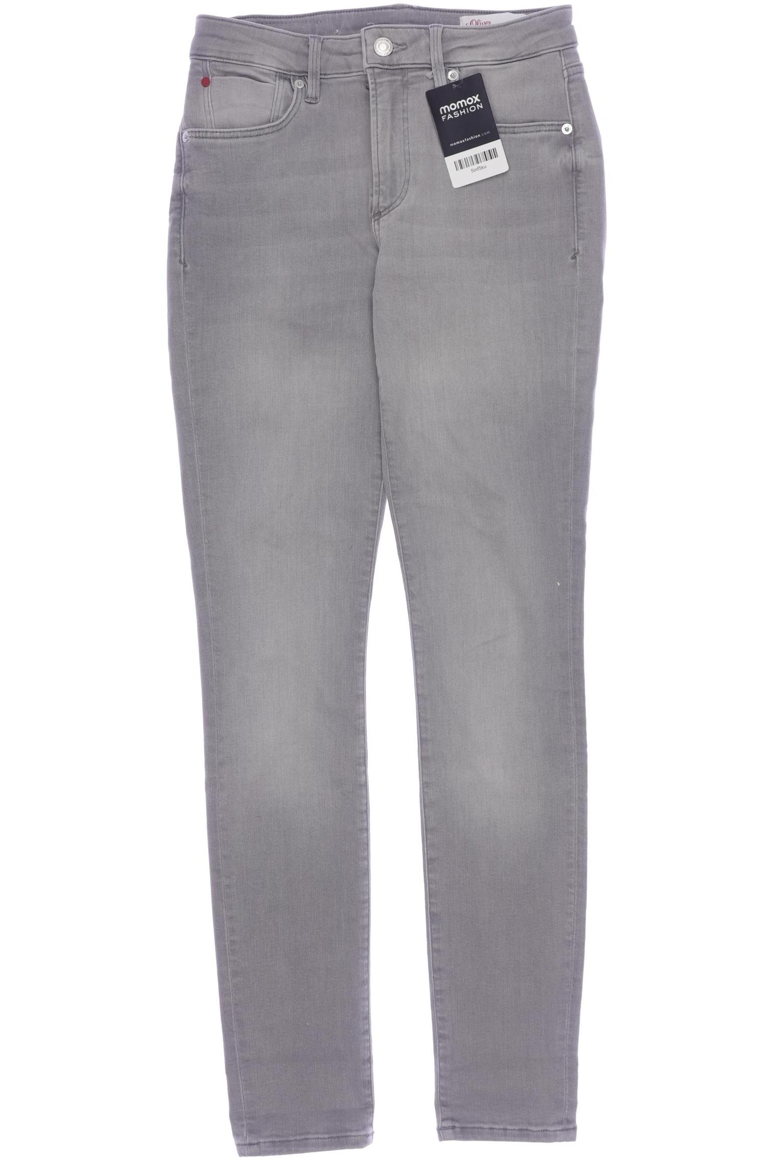

s.Oliver Damen Jeans, grau, Gr. 34
