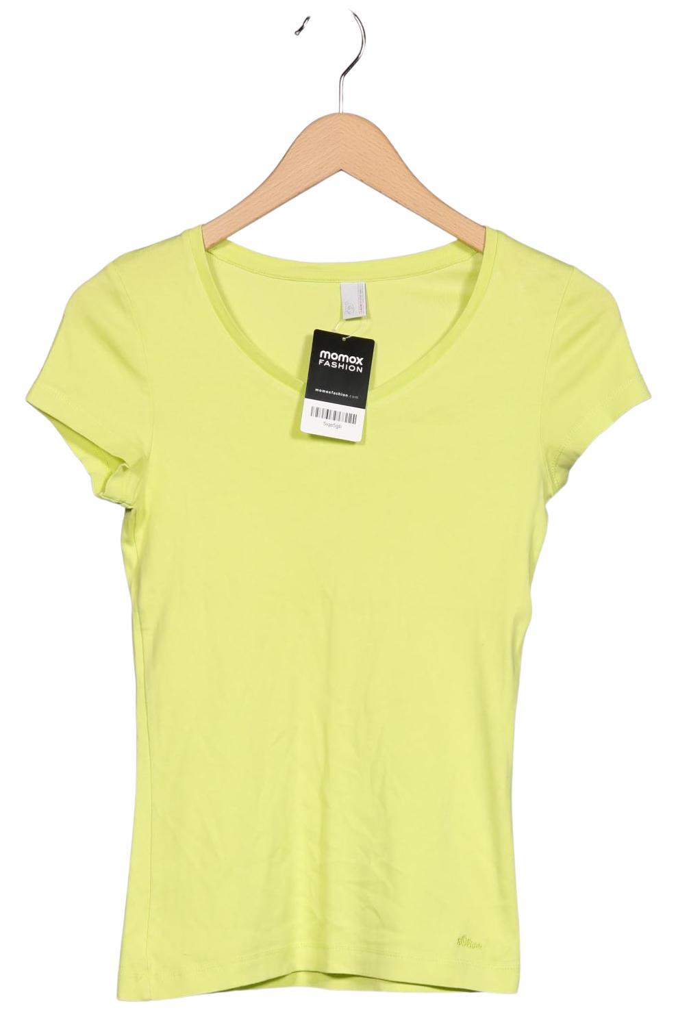 

s.Oliver Damen T-Shirt, hellgrün, Gr. 34