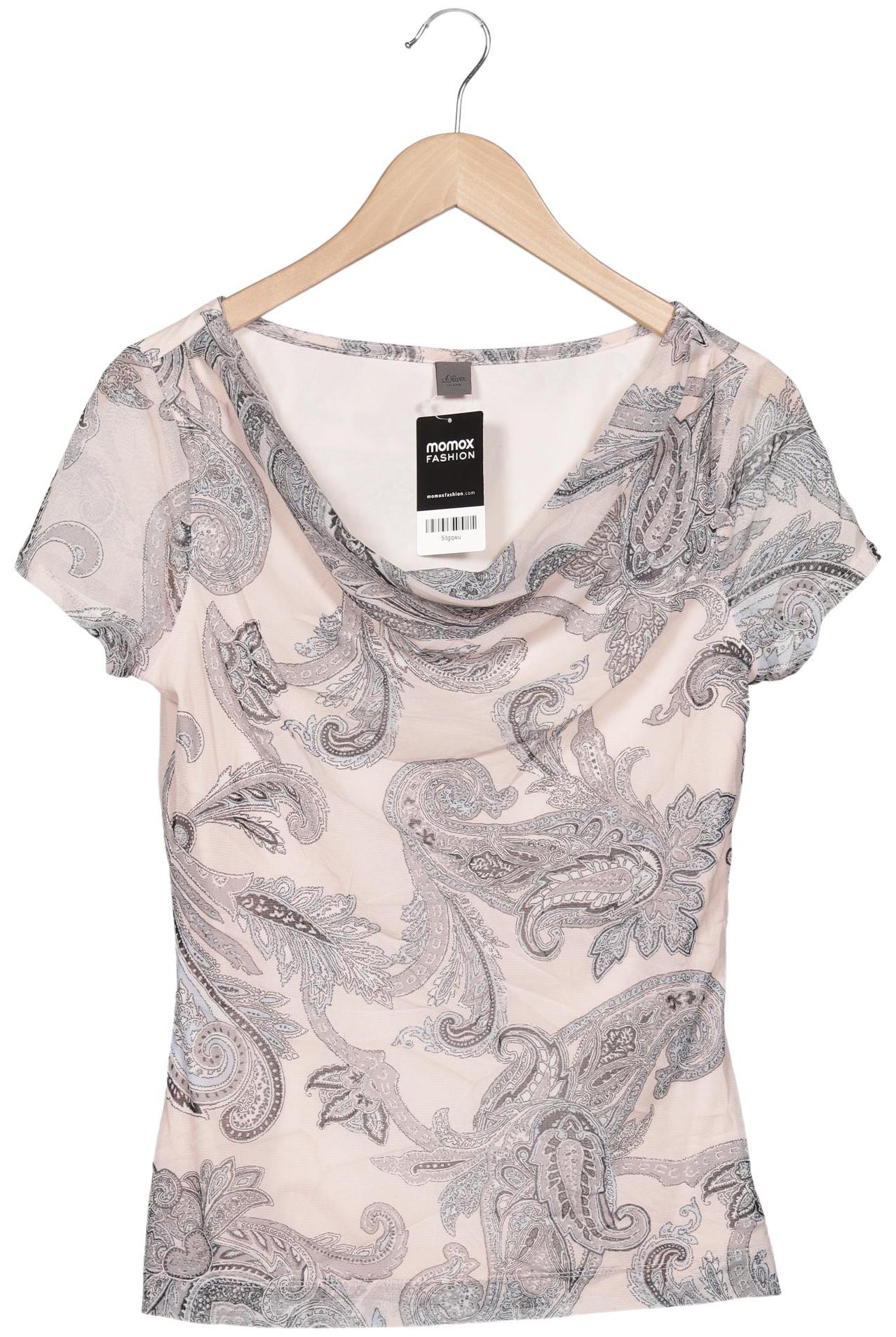 

s.Oliver Damen T-Shirt, orange, Gr. 38