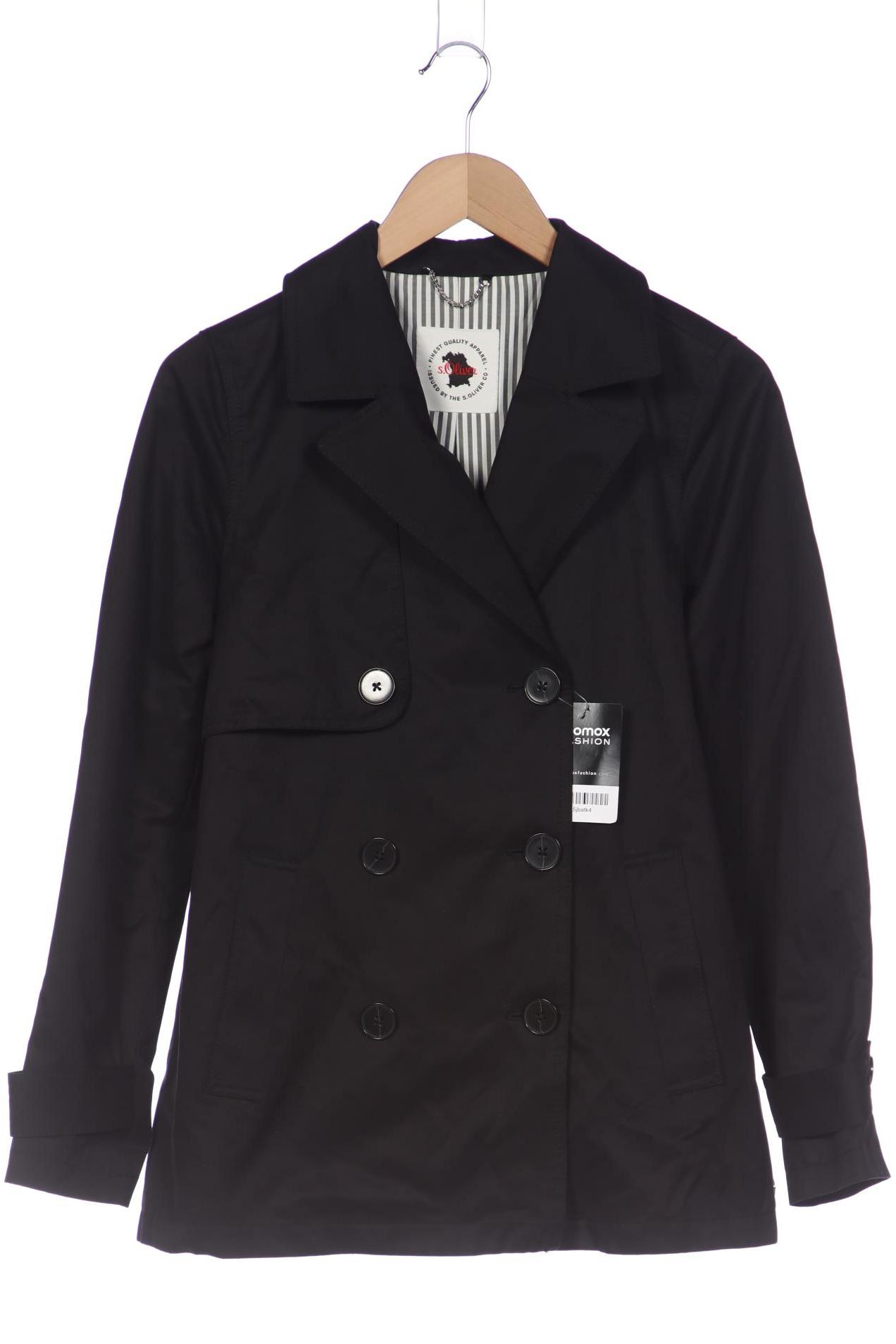

s.Oliver Damen Jacke, schwarz, Gr. 38