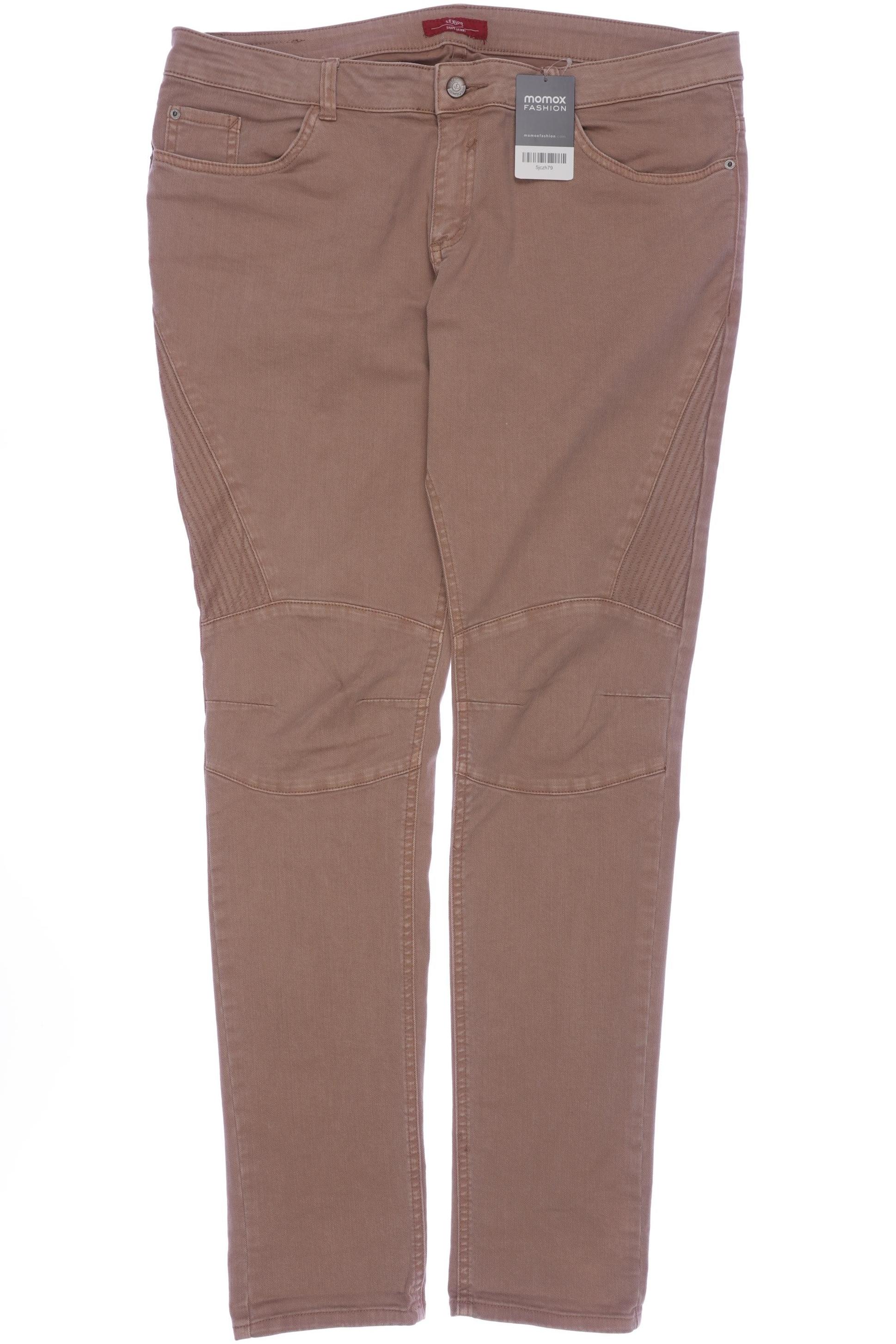 

s.Oliver Damen Jeans, beige, Gr. 36