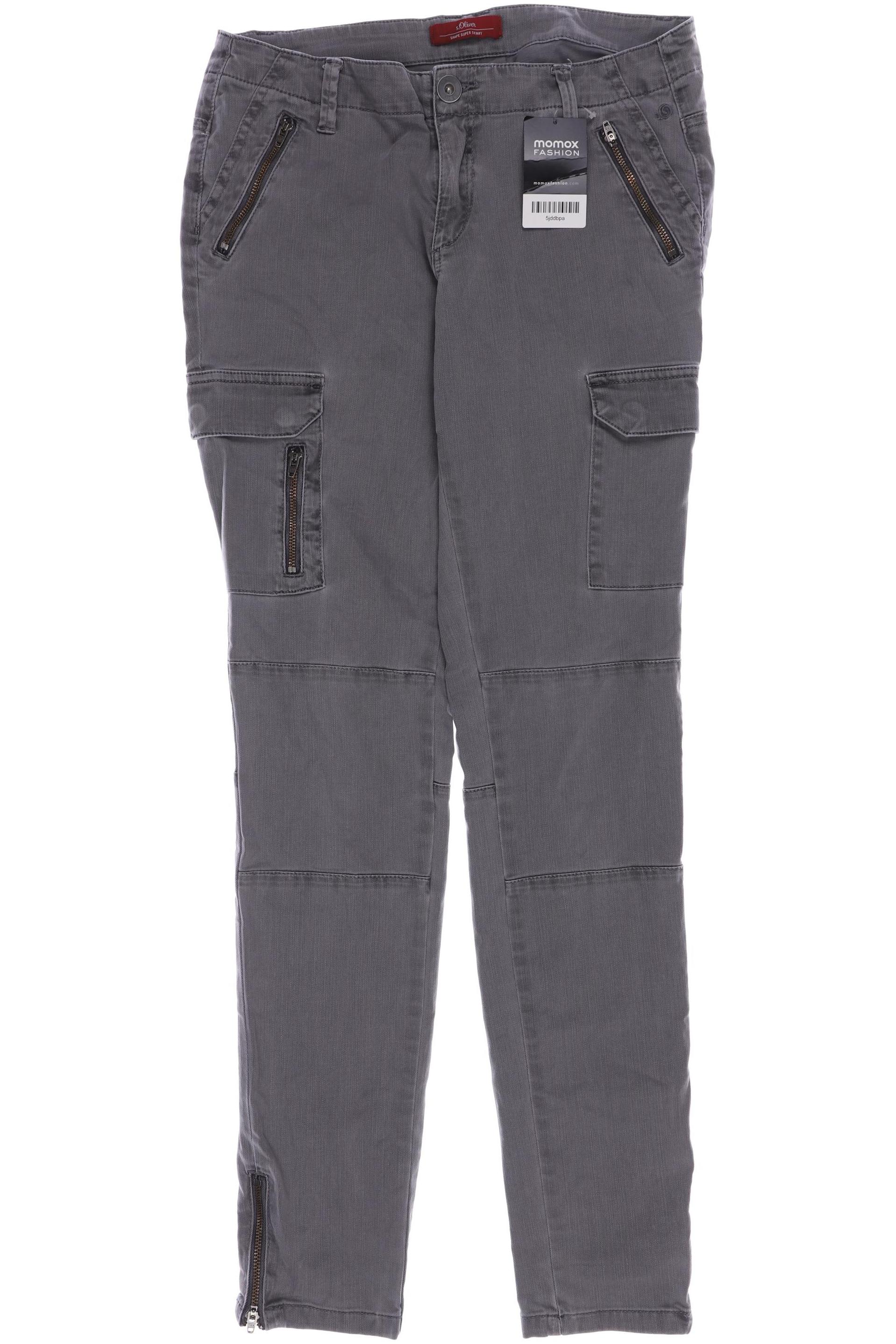 

s.Oliver Damen Jeans, grau