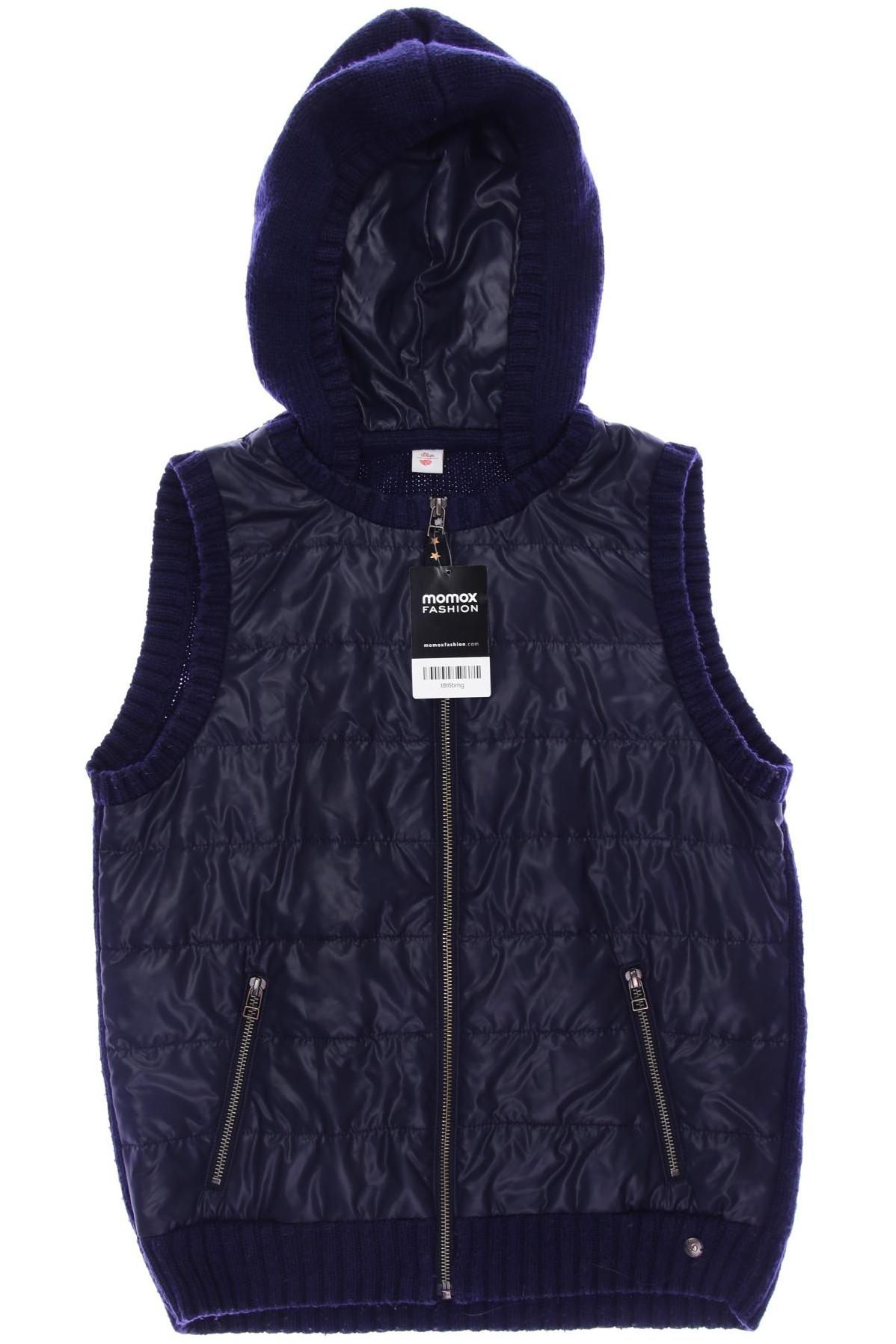 

s.Oliver Damen Weste, marineblau, Gr. 38