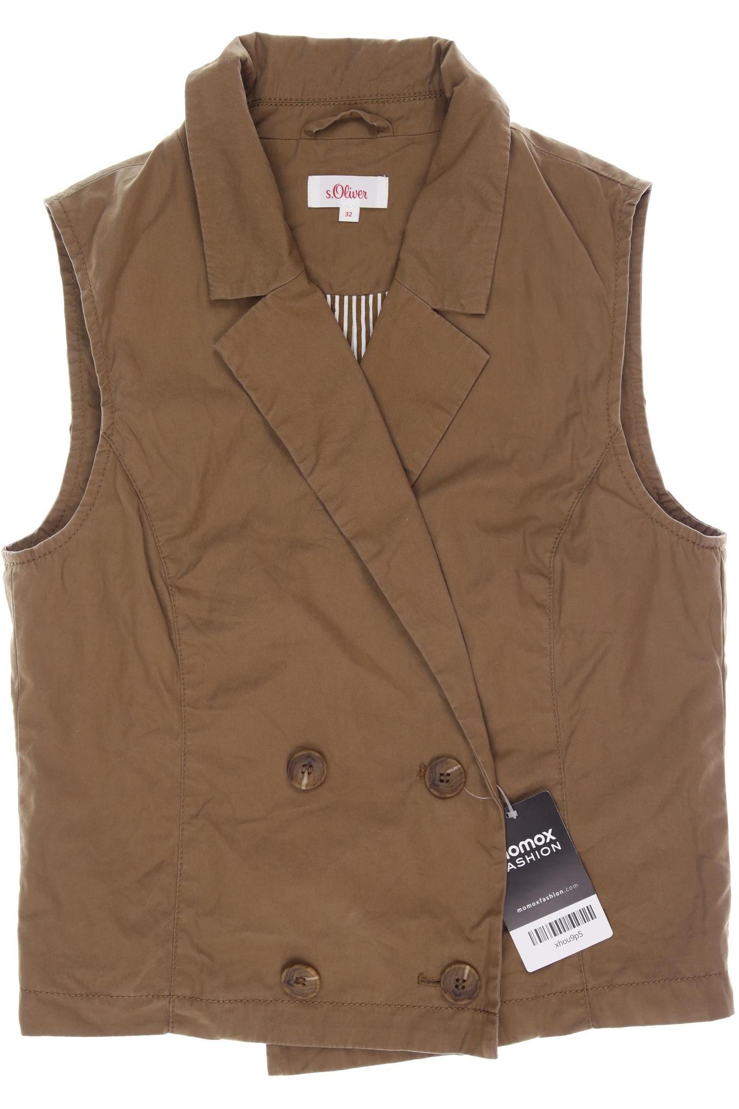 

s.Oliver Damen Weste, braun