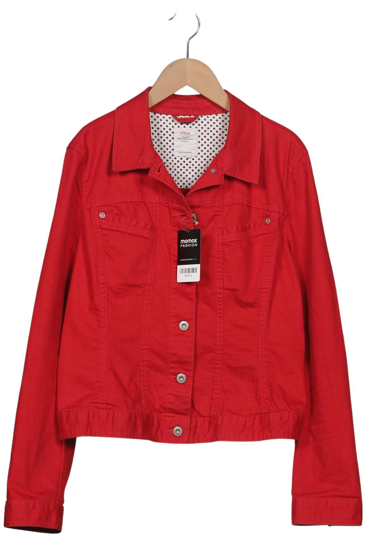 

s.Oliver Damen Jacke, rot, Gr. 38