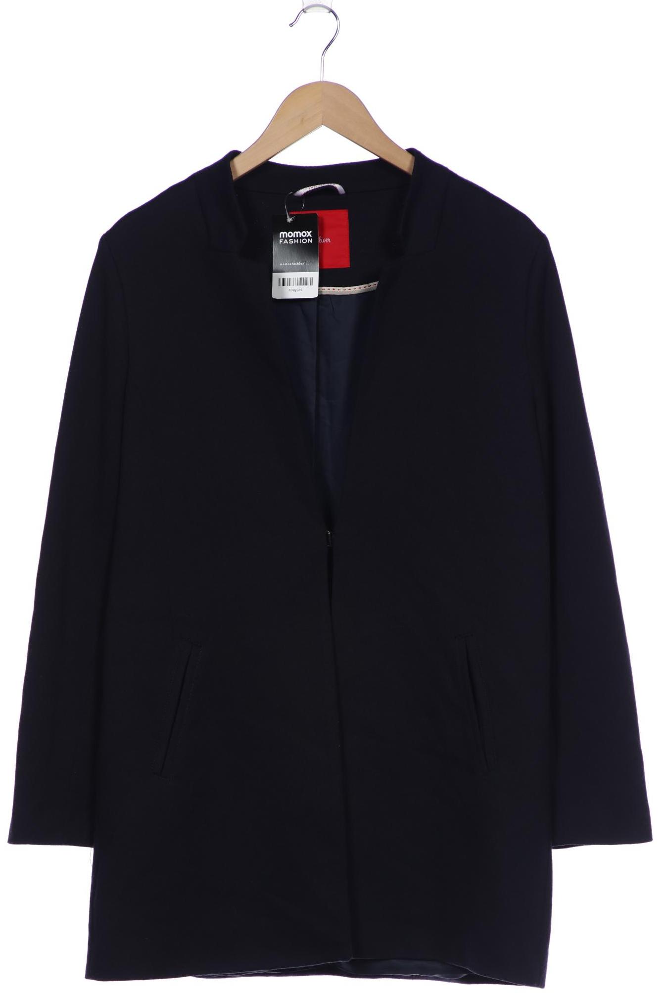 

s.Oliver Damen Mantel, marineblau