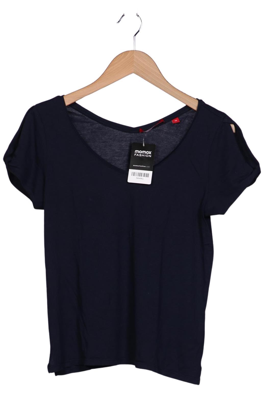 

s.Oliver Damen T-Shirt, marineblau, Gr. 36
