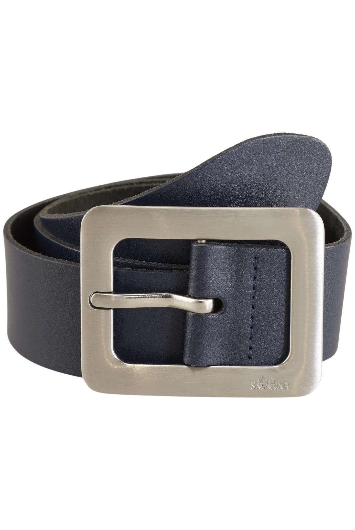 

s.Oliver Damen Gürtel, marineblau, Gr. 80