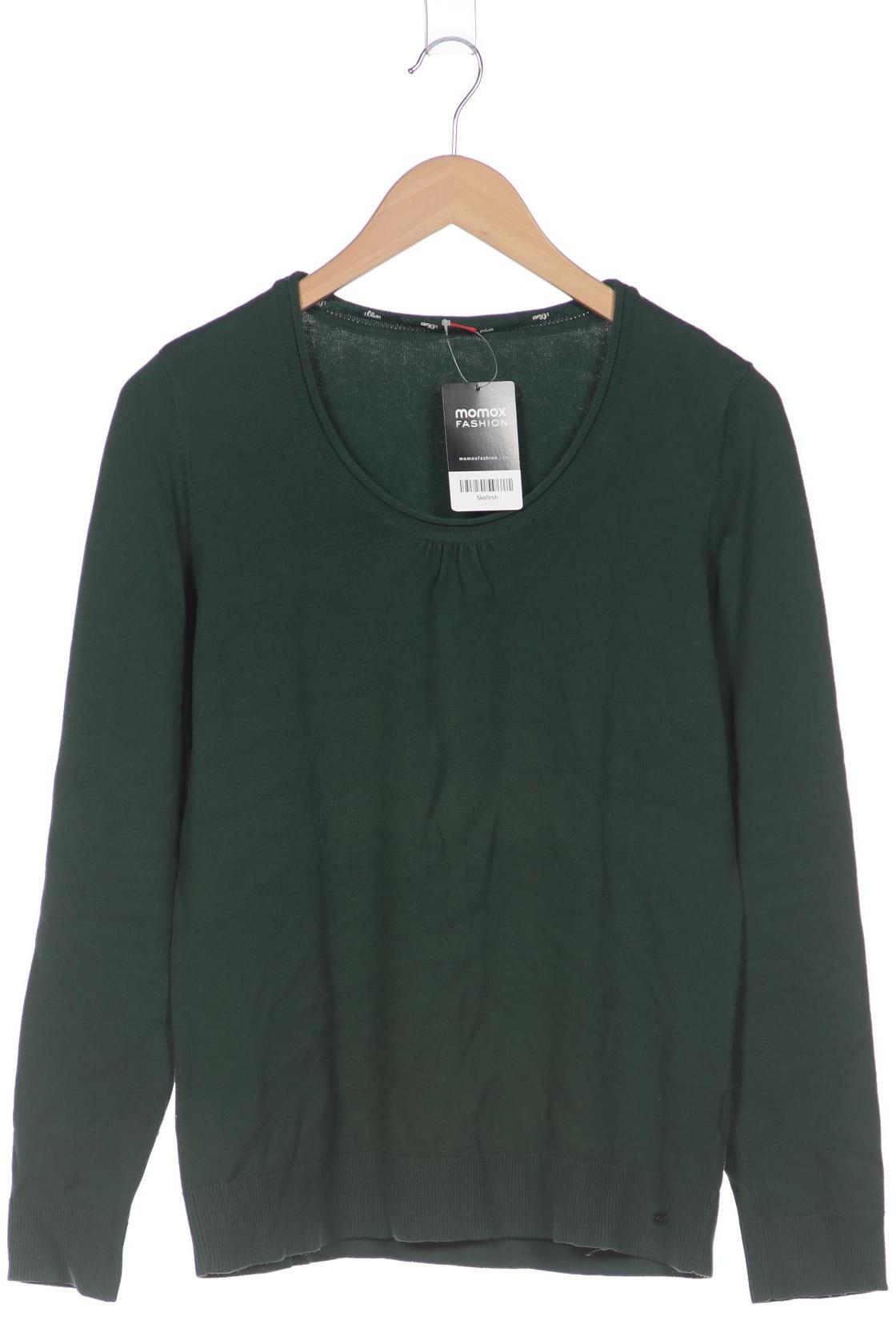 

s.Oliver Damen Pullover, grün, Gr. 42