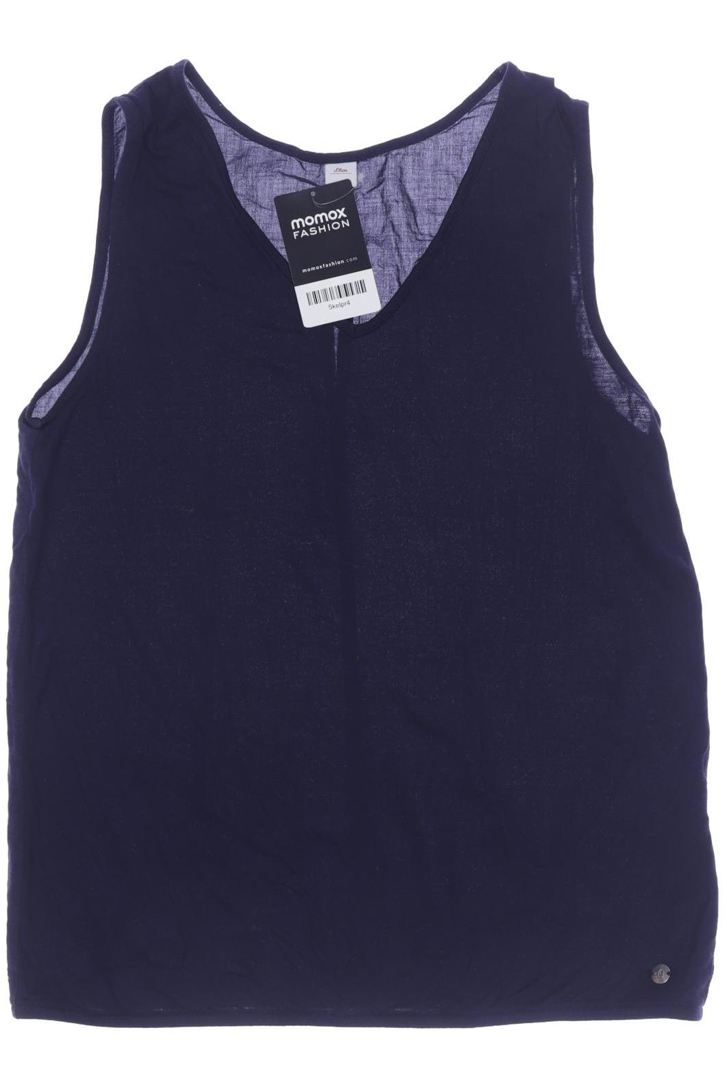 

s.Oliver Damen Top, marineblau