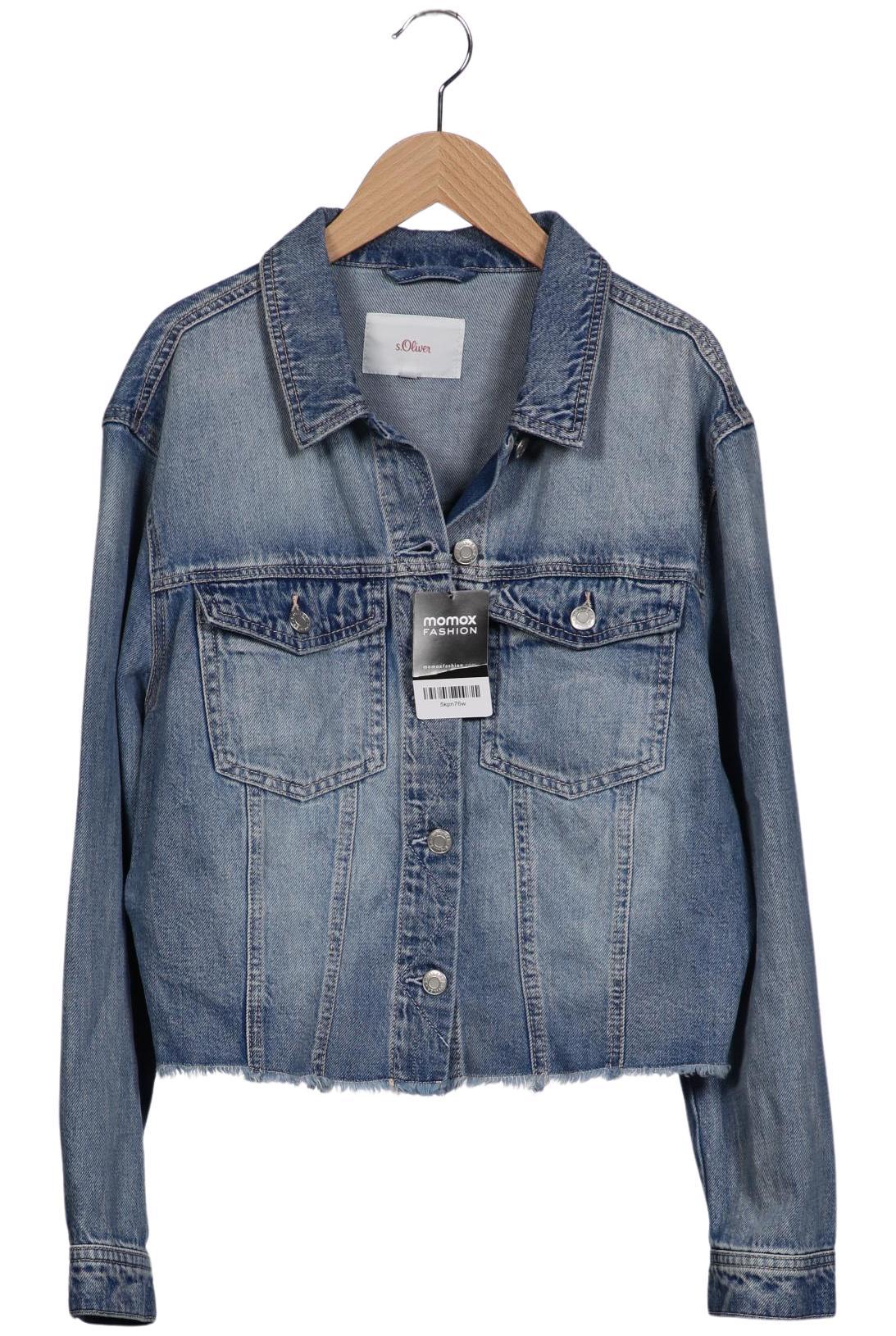 

s.Oliver Damen Jacke, blau, Gr. 38