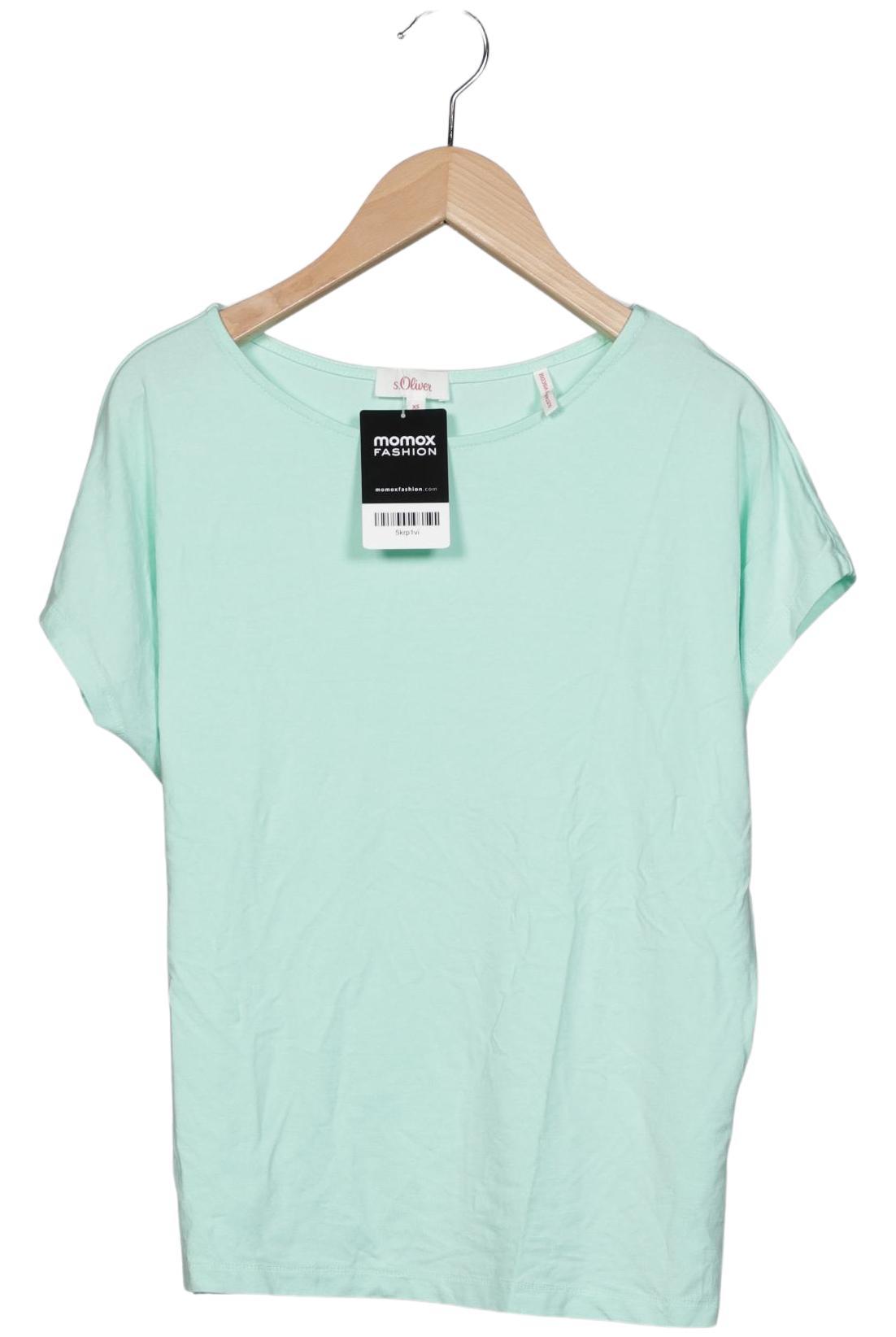 

s.Oliver Damen T-Shirt, hellgrün, Gr. 34