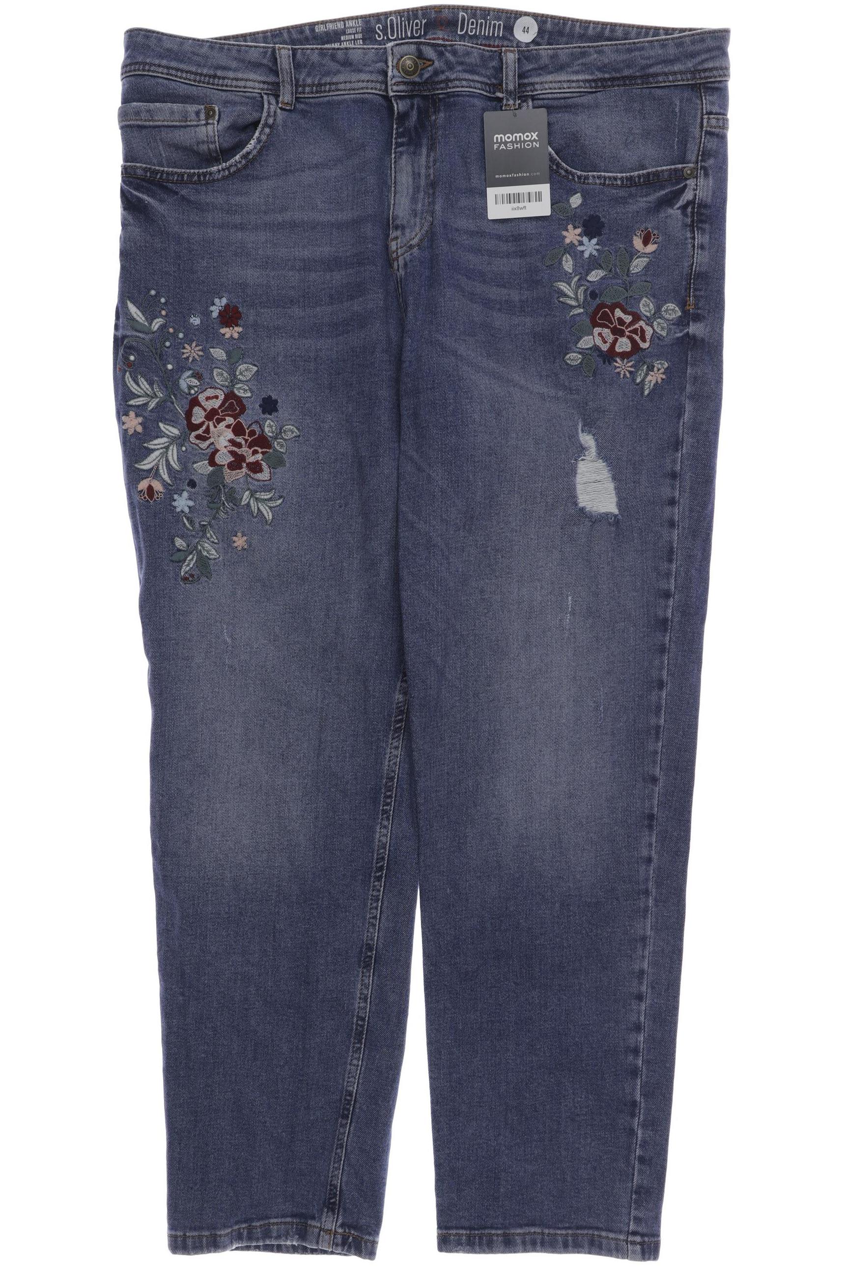 

s.Oliver Damen Jeans, blau