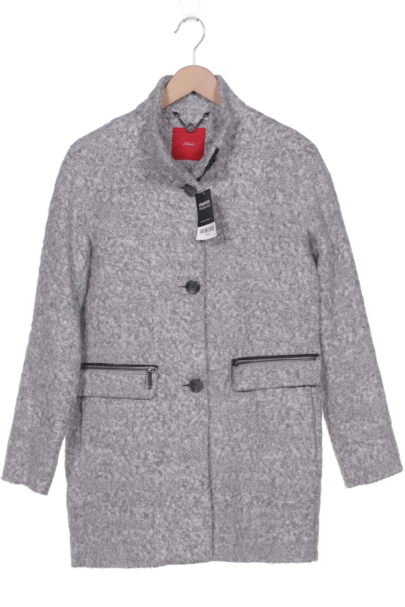 

s.Oliver Damen Mantel, grau
