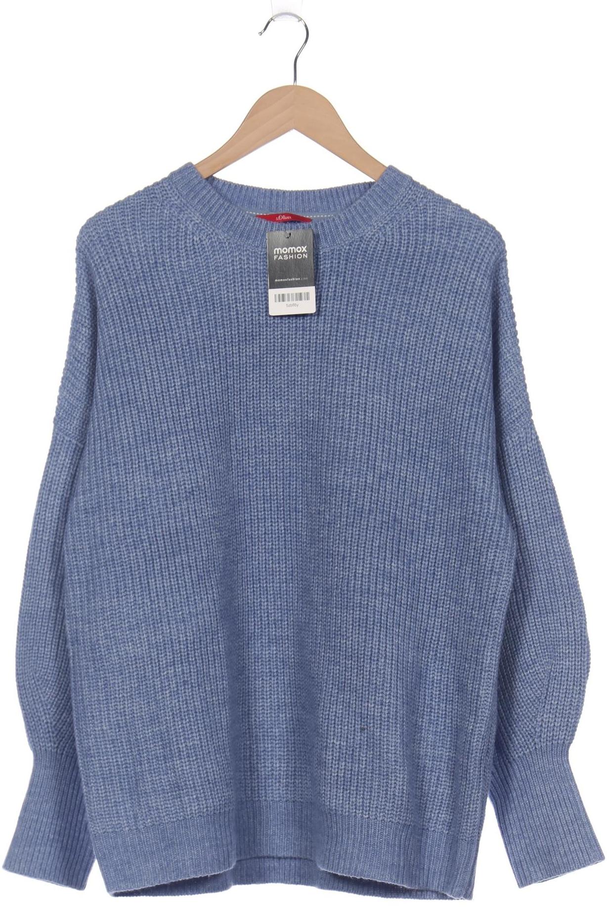 

s.Oliver Damen Pullover, blau, Gr. 42