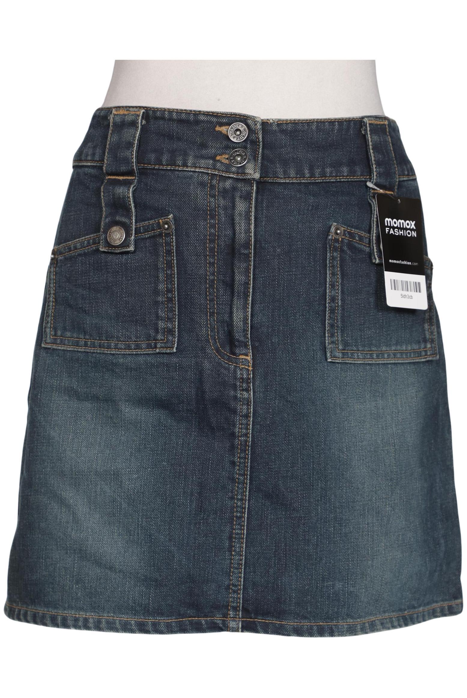 

s.Oliver Damen Rock, blau, Gr. 38