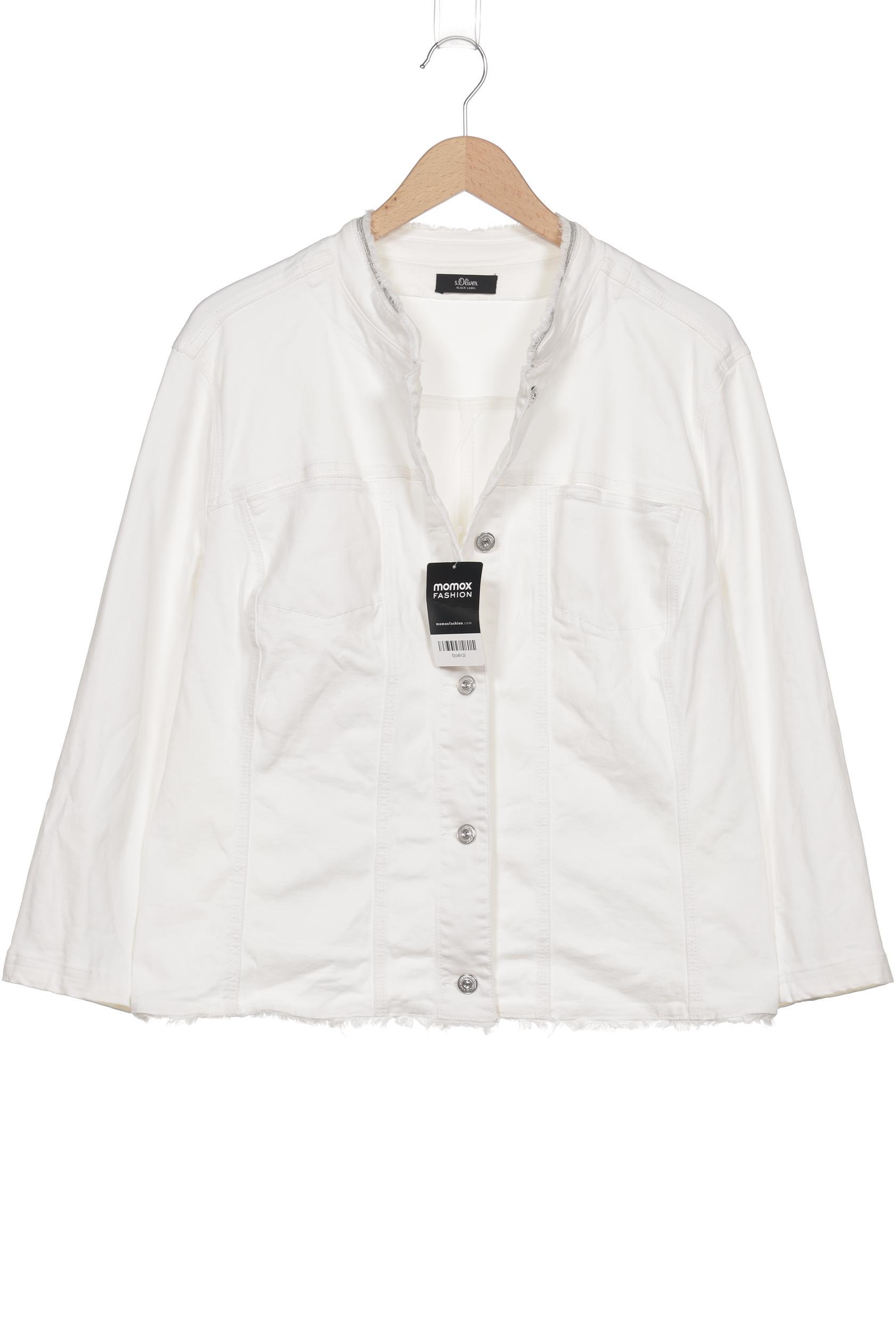 

s.Oliver Damen Jacke, weiß, Gr. 48