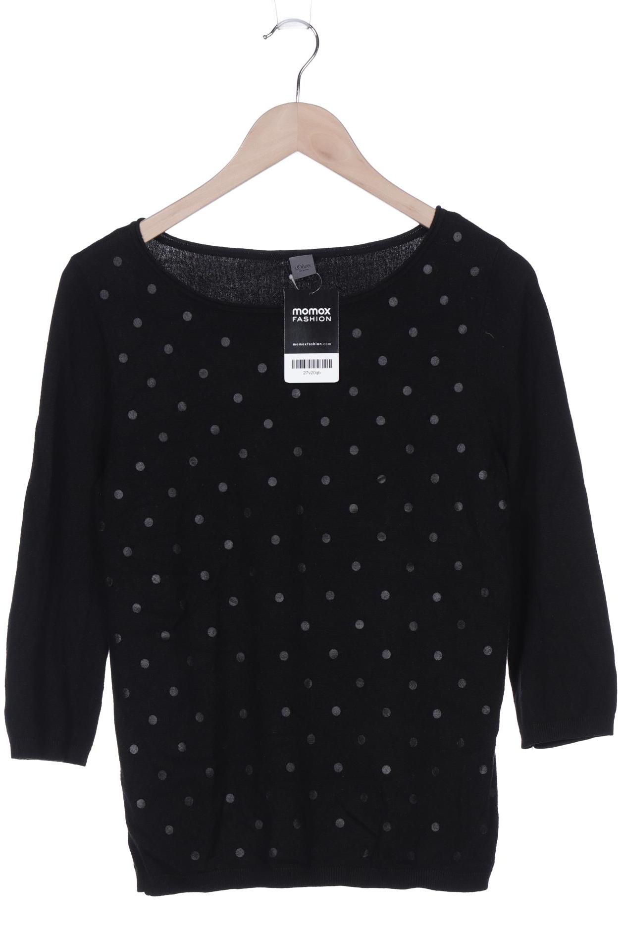 Thumbnail - s.Oliver Damen Pullover, schwarz, Gr. 38