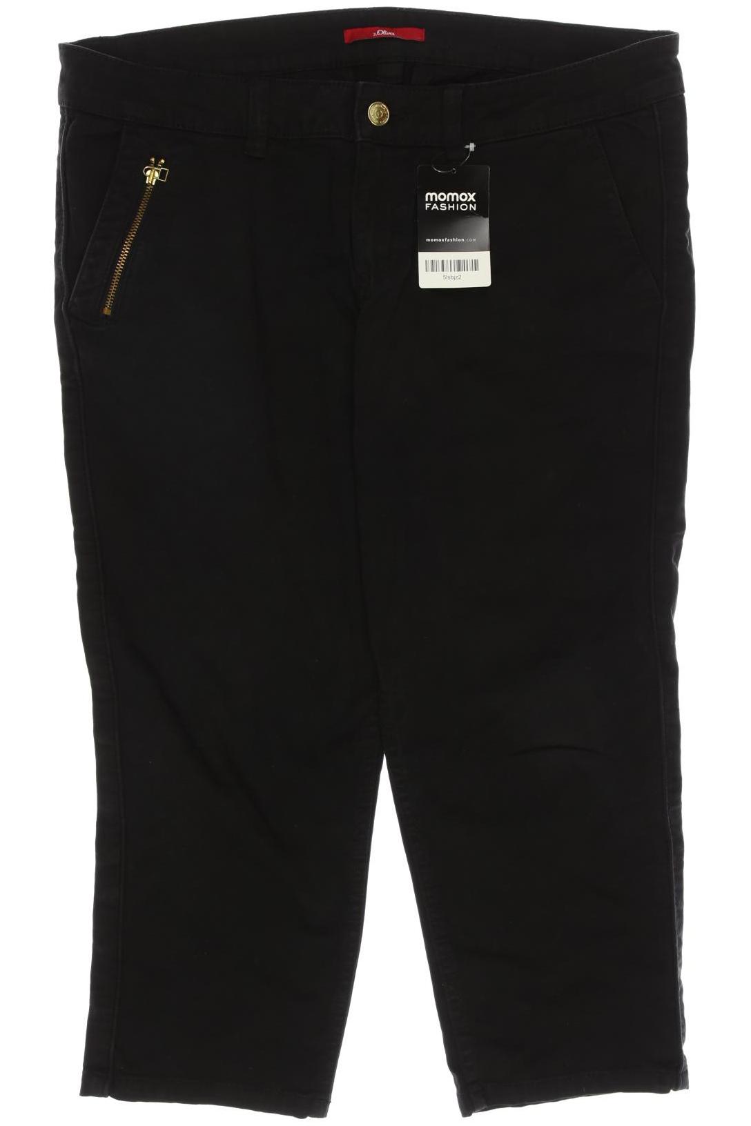 

s.Oliver Damen Jeans, schwarz
