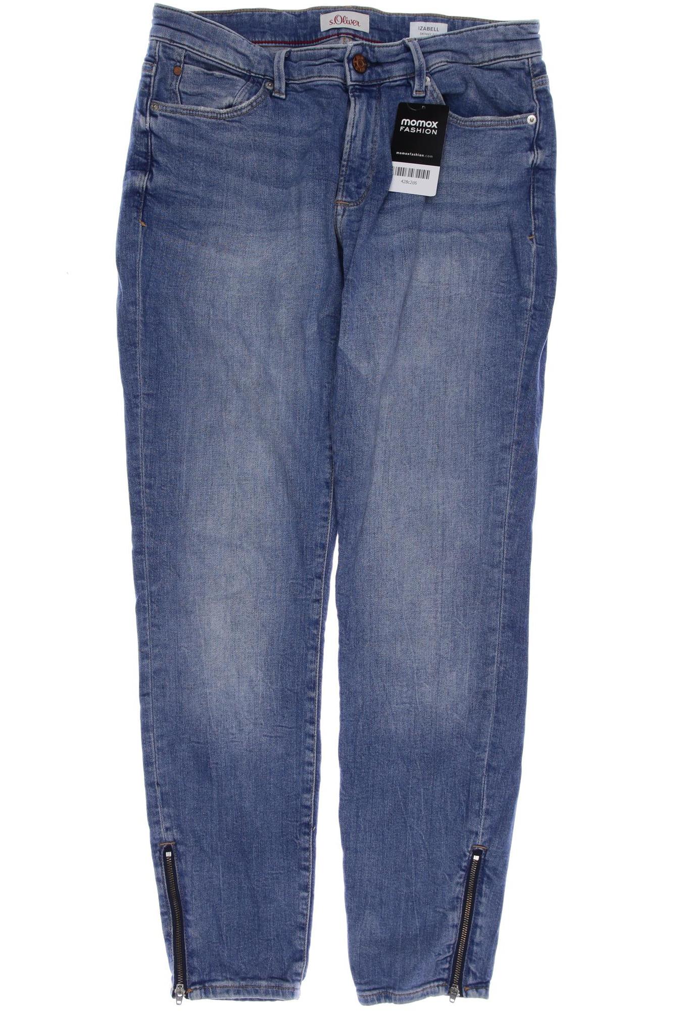 

s.Oliver Damen Jeans, blau