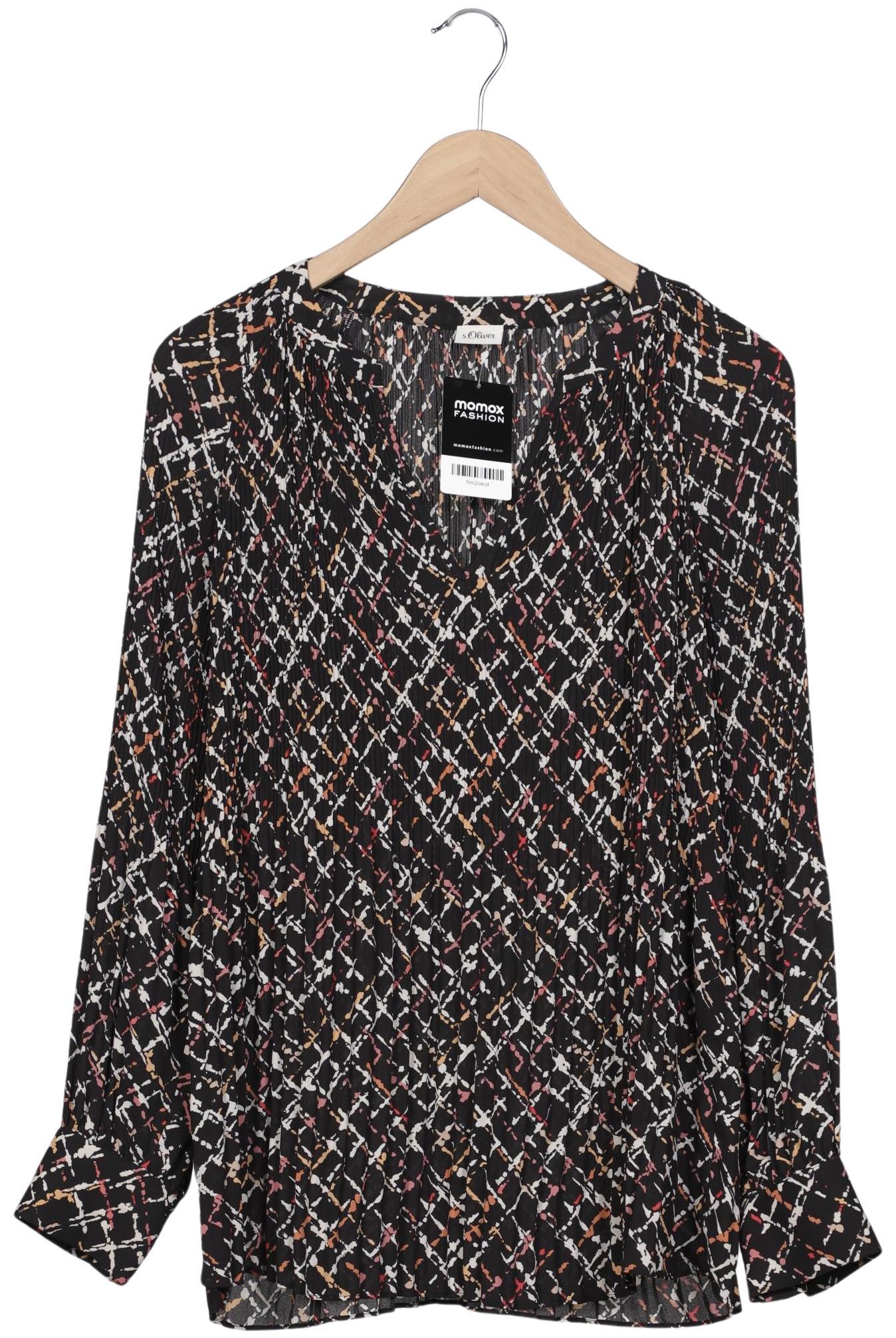 

s.Oliver Damen Bluse, schwarz, Gr. 40