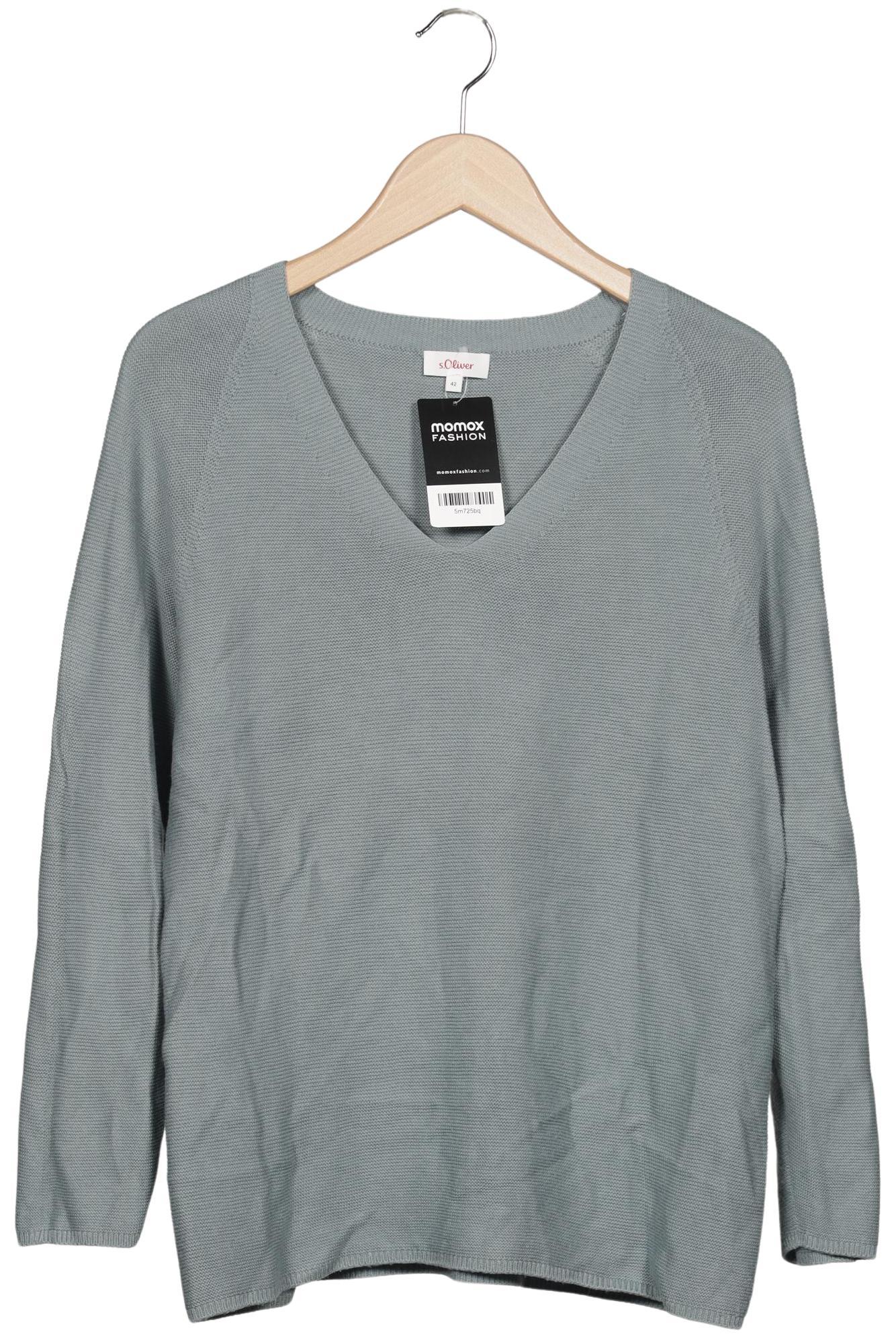 

s.Oliver Damen Pullover, hellblau, Gr. 42