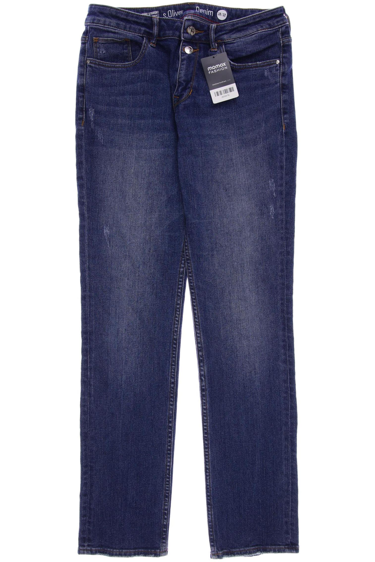 

s.Oliver Damen Jeans, blau