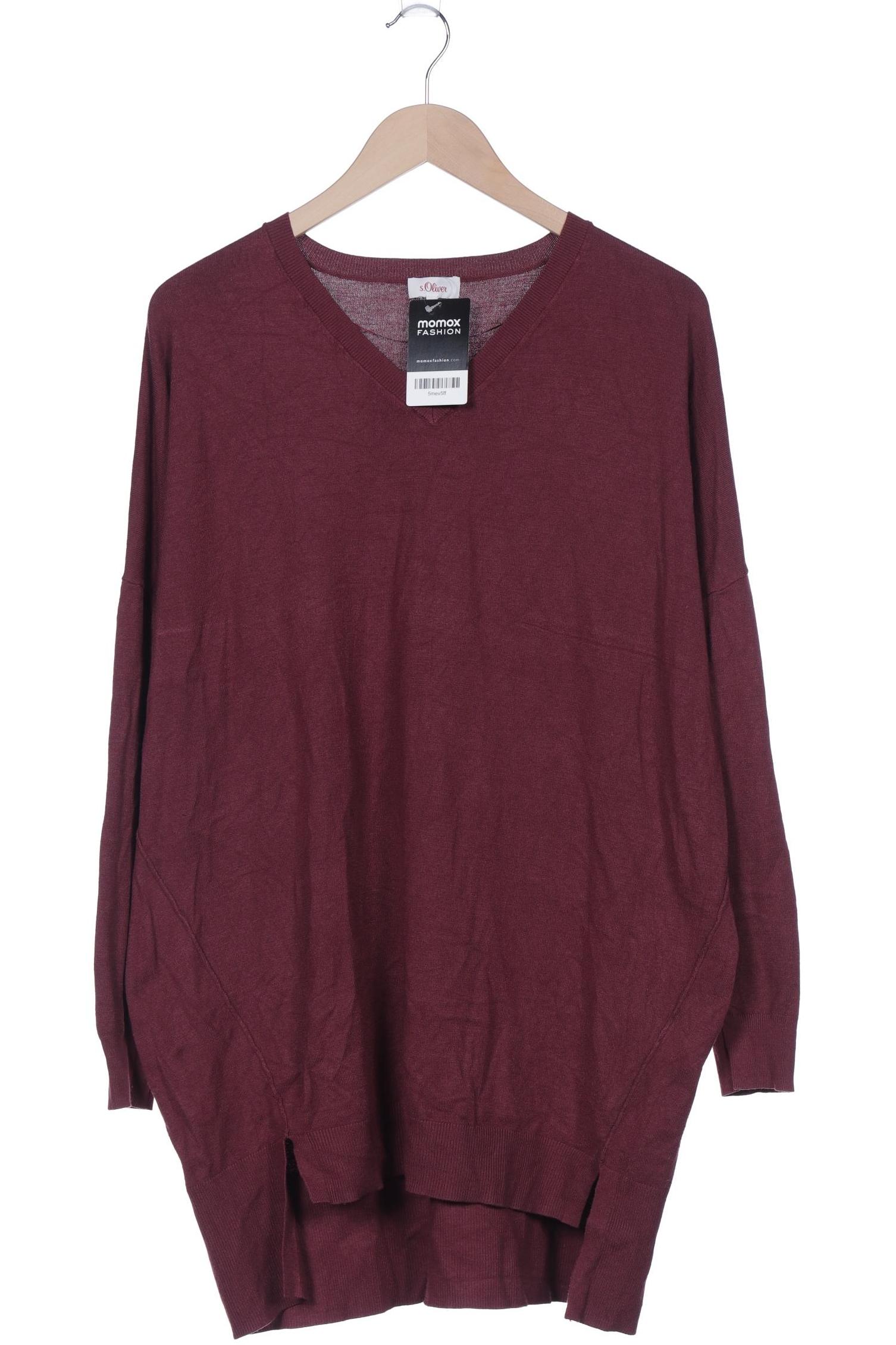 

s.Oliver Damen Pullover, bordeaux, Gr. 46