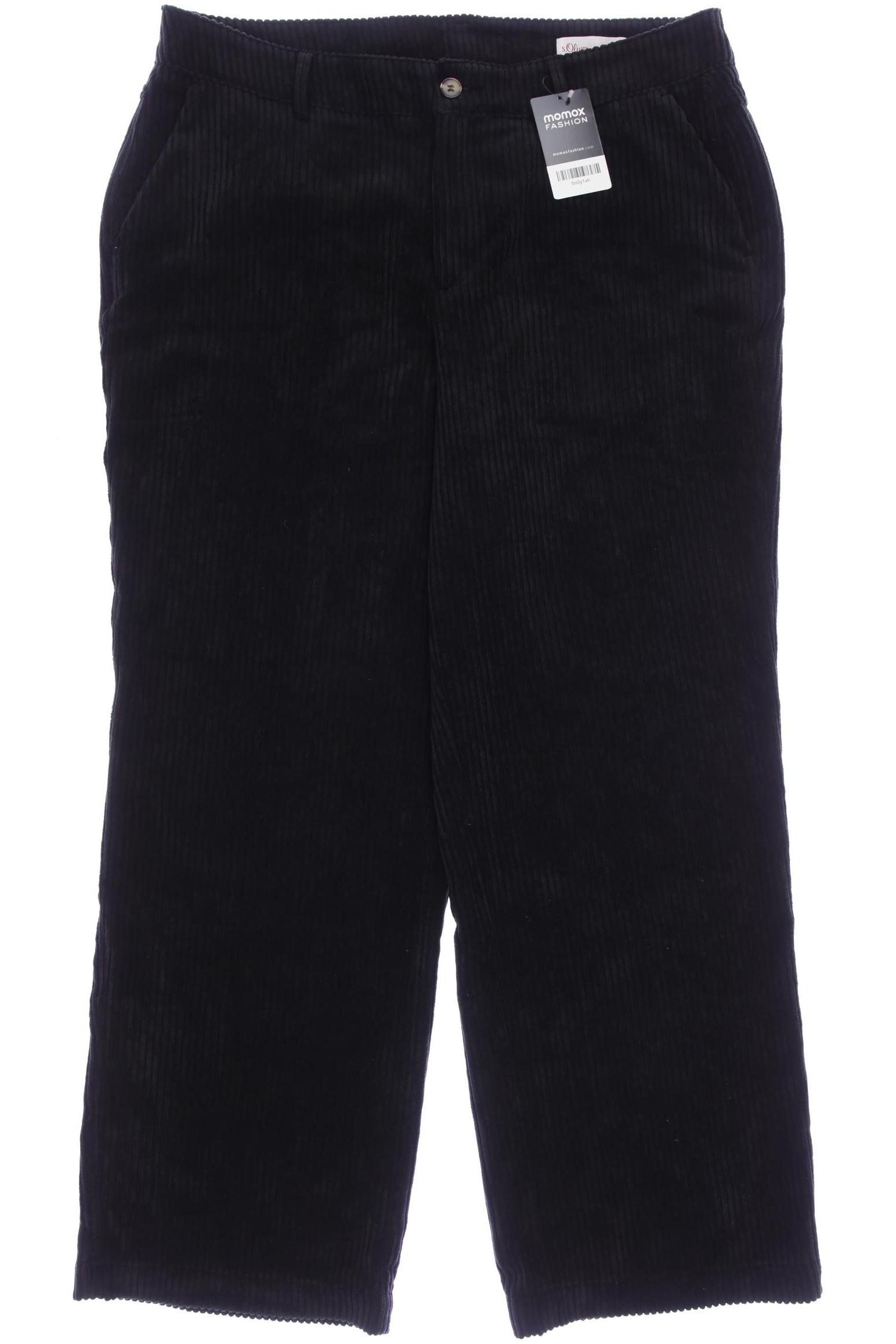 

s.Oliver Damen Stoffhose, schwarz, Gr. 44