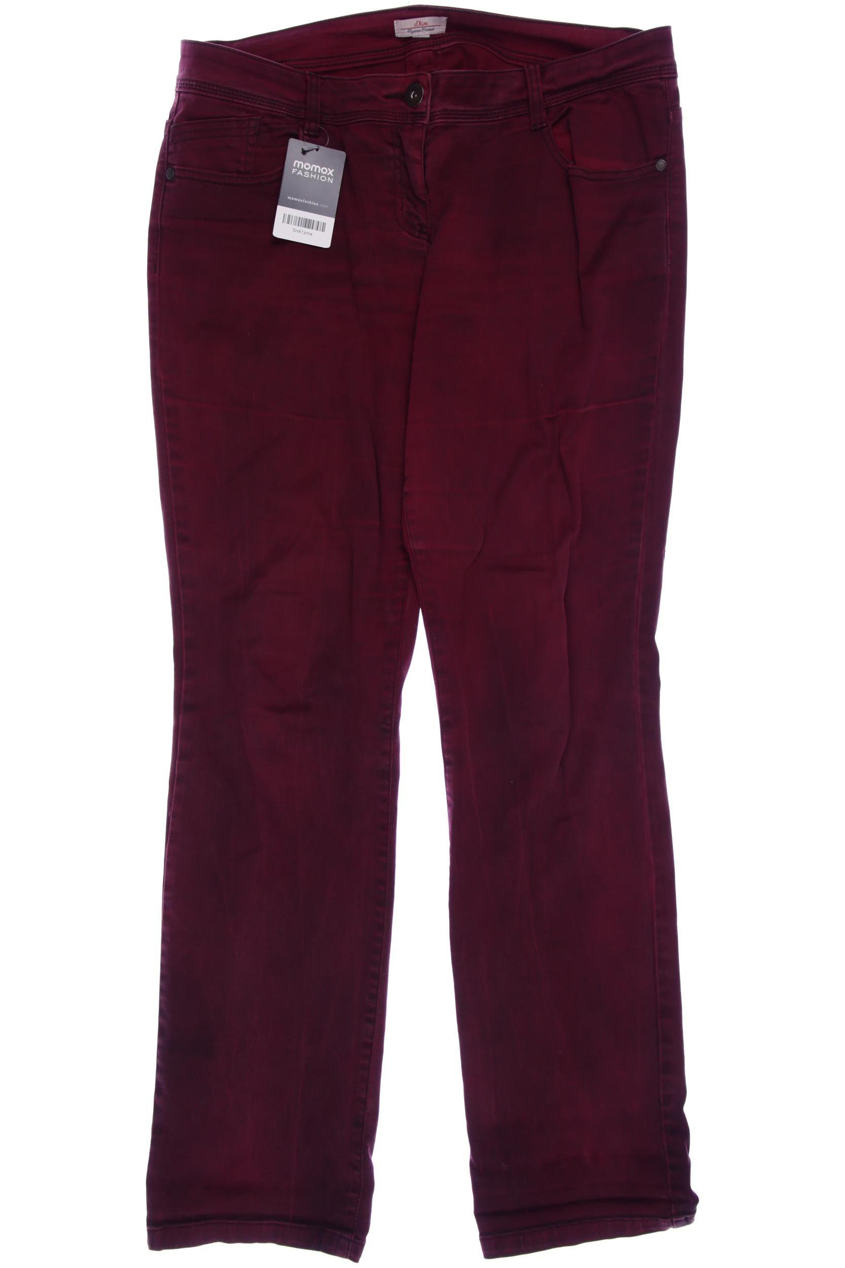 

s.Oliver Damen Stoffhose, bordeaux