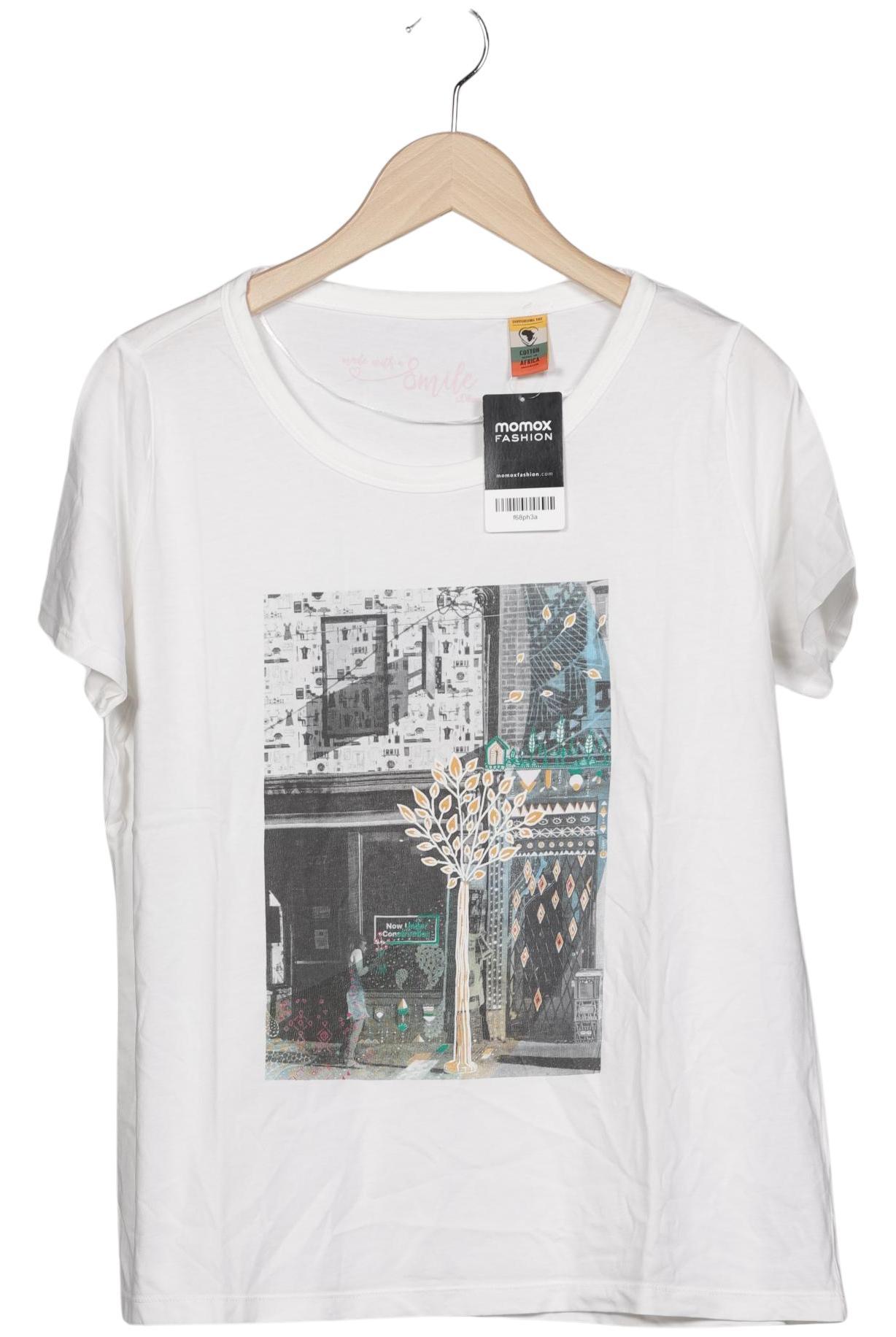 

s.Oliver Damen T-Shirt, weiß, Gr. 42