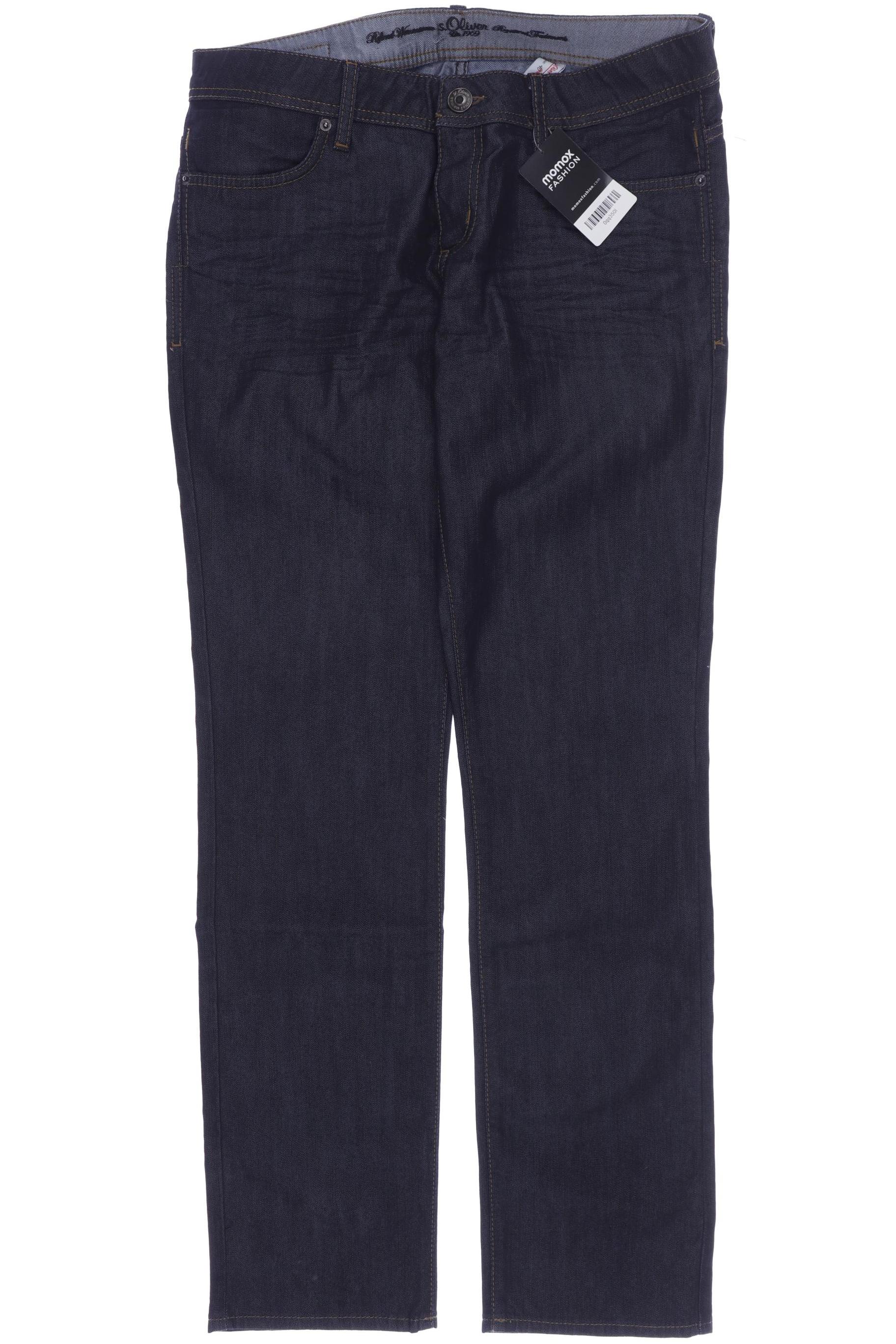 

s.Oliver Damen Jeans, marineblau