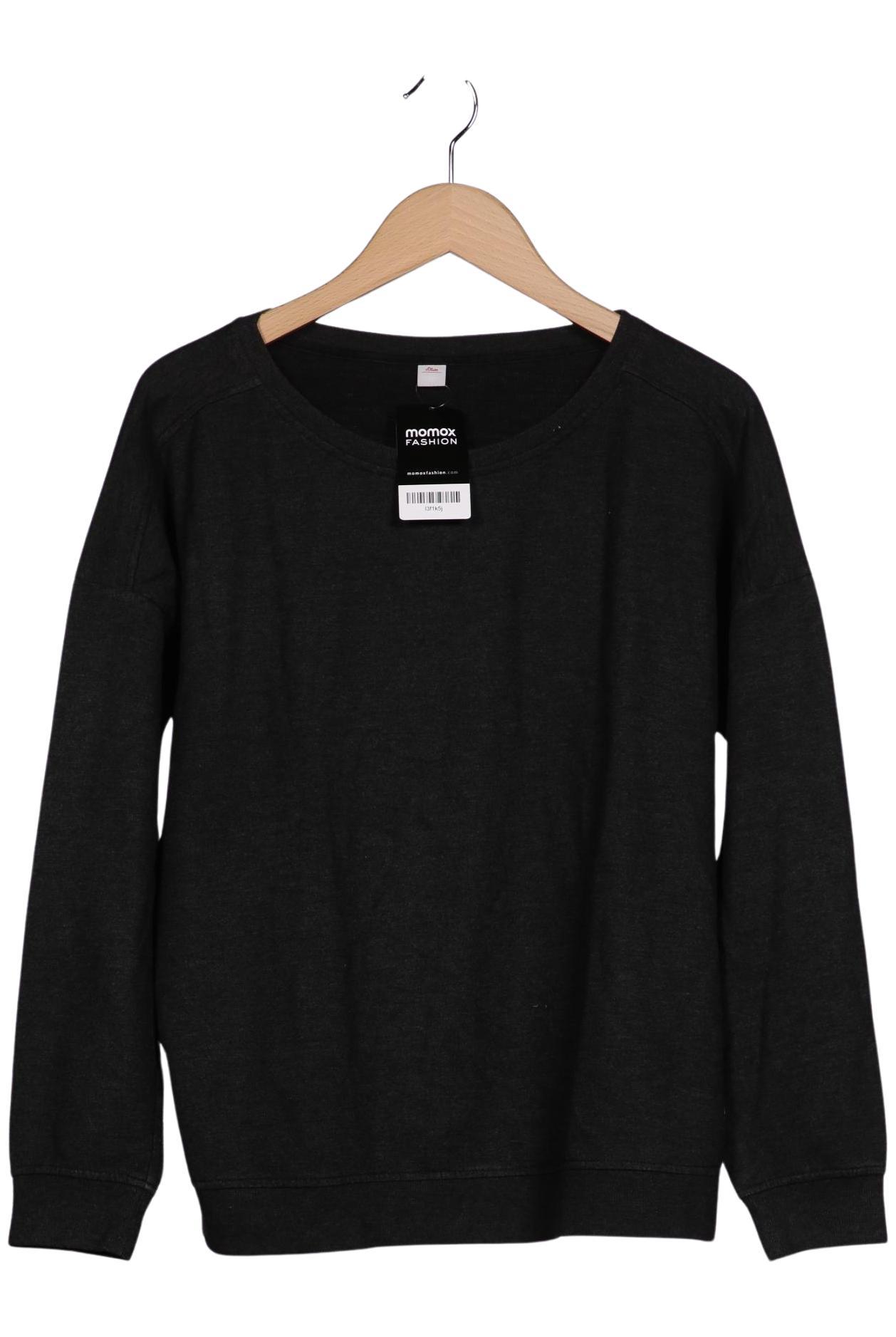 

s.Oliver Damen Sweatshirt, schwarz, Gr. 46