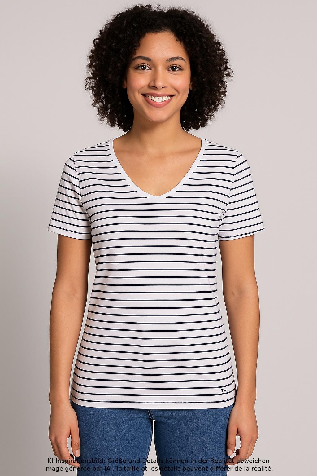 

s.Oliver Damen T-Shirt, mehrfarbig, Gr. 38