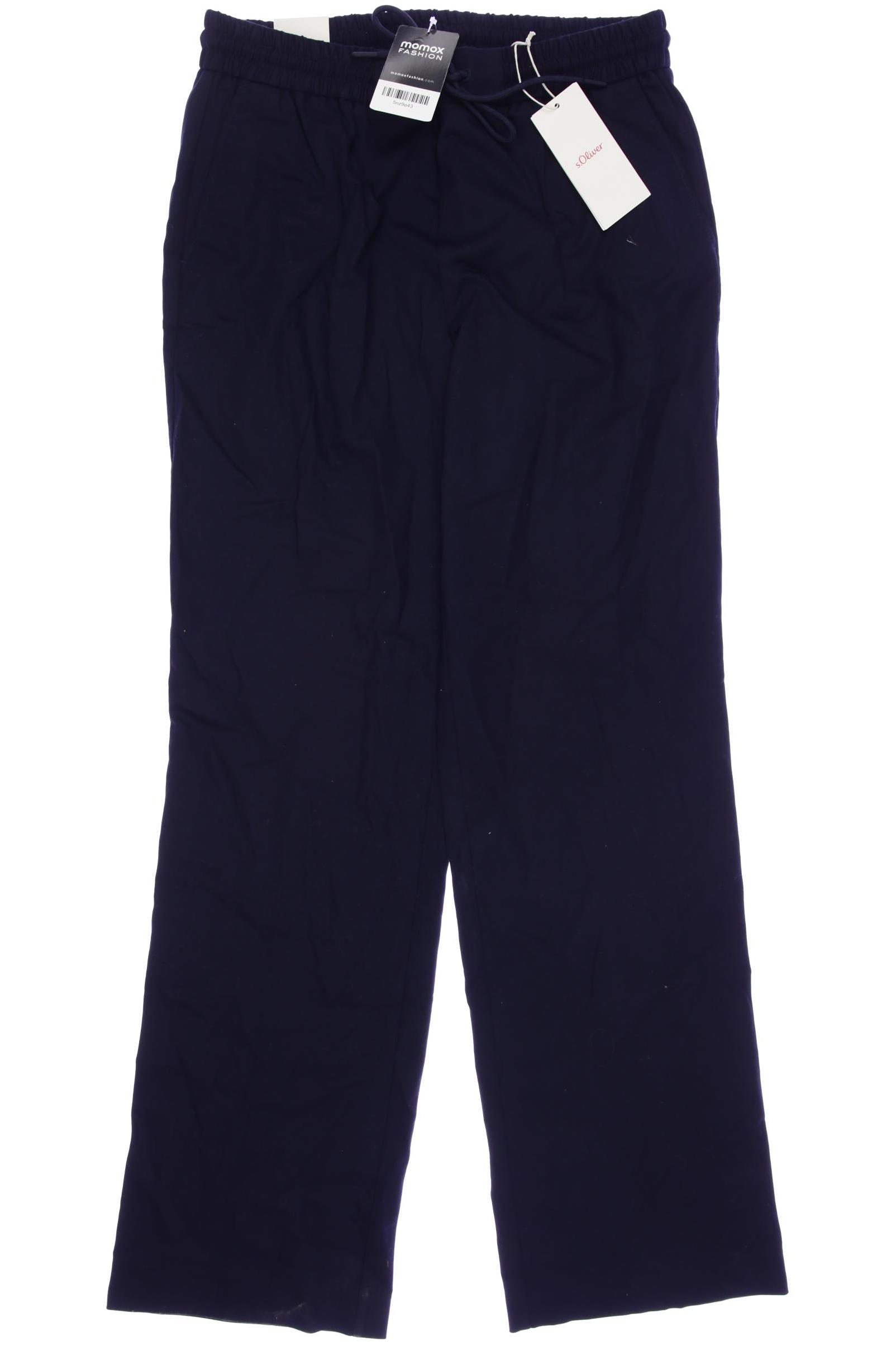 

s.Oliver Damen Stoffhose, marineblau, Gr. 38