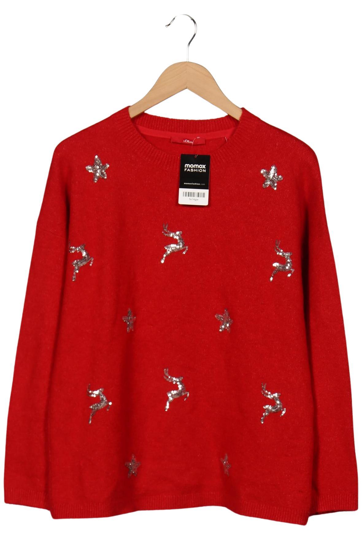 

s.Oliver Damen Pullover, rot, Gr. 40