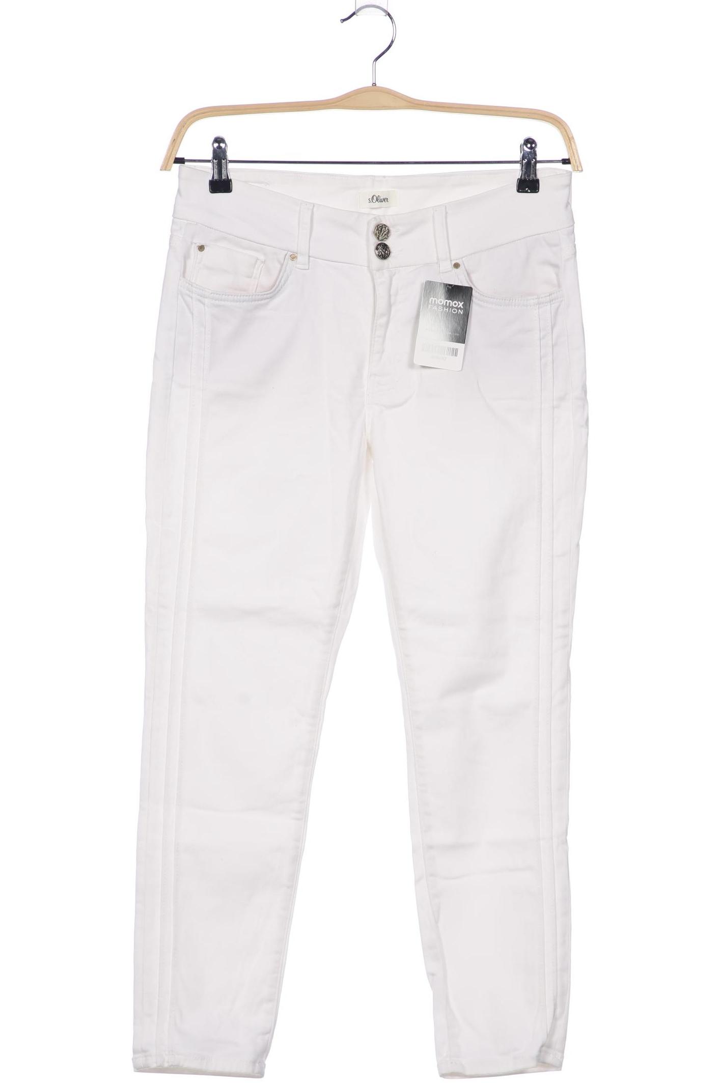

s.Oliver Damen Jeans, weiß, Gr. 31