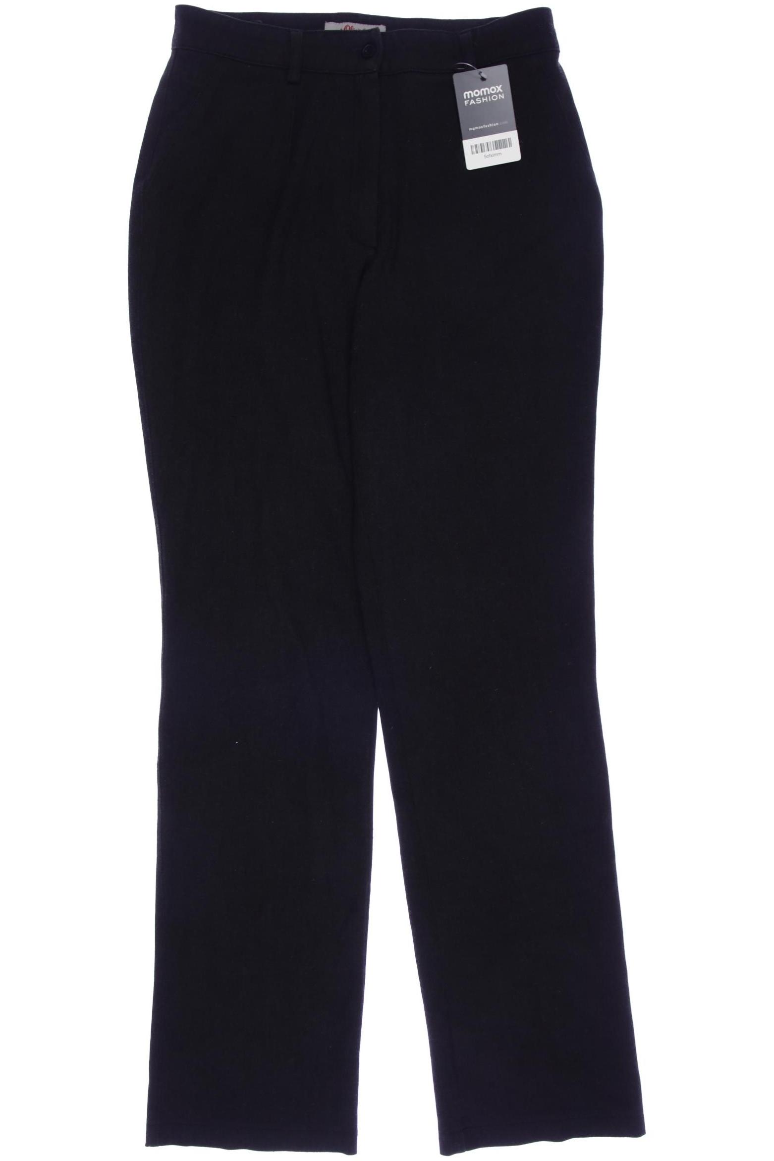 

s.Oliver Damen Stoffhose, schwarz, Gr. 38