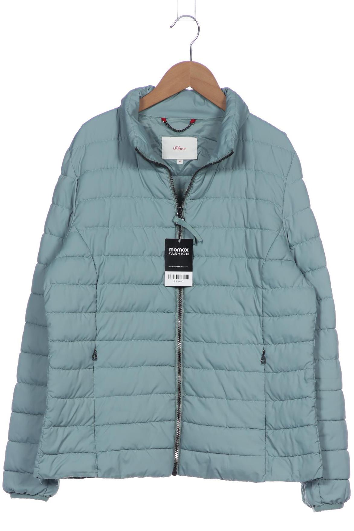 

s.Oliver Damen Jacke, türkis, Gr. 42